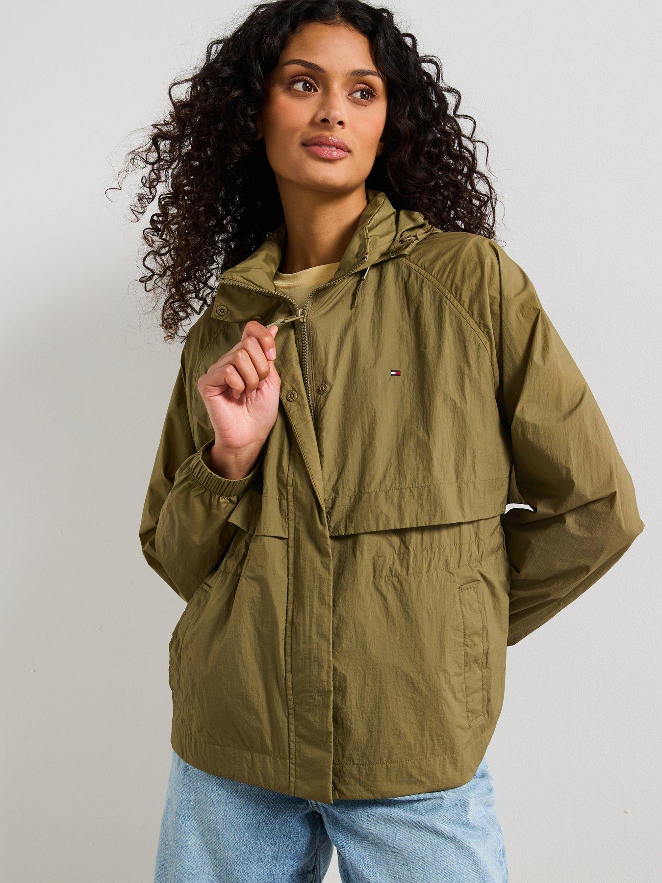 Tommy Hilfiger Ul Nylon Packable Windbreaker - Khaki
