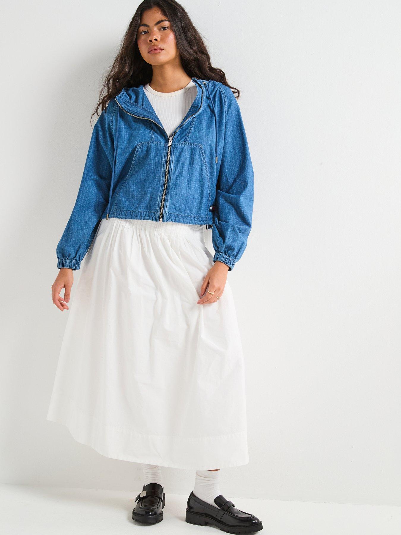 Image 3 of 6 of Tommy Jeans Zip Through Ripstop Jkt Ci8050 - Blue