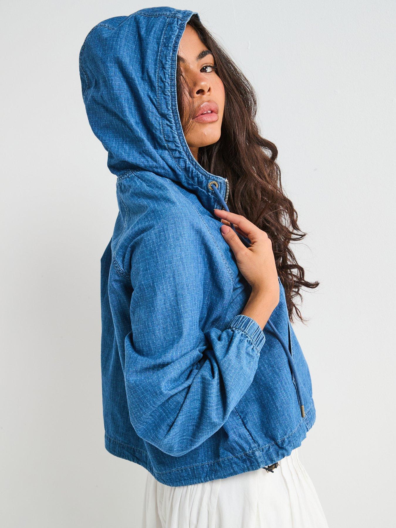 Image 5 of 6 of Tommy Jeans Zip Through Ripstop Jkt Ci8050 - Blue