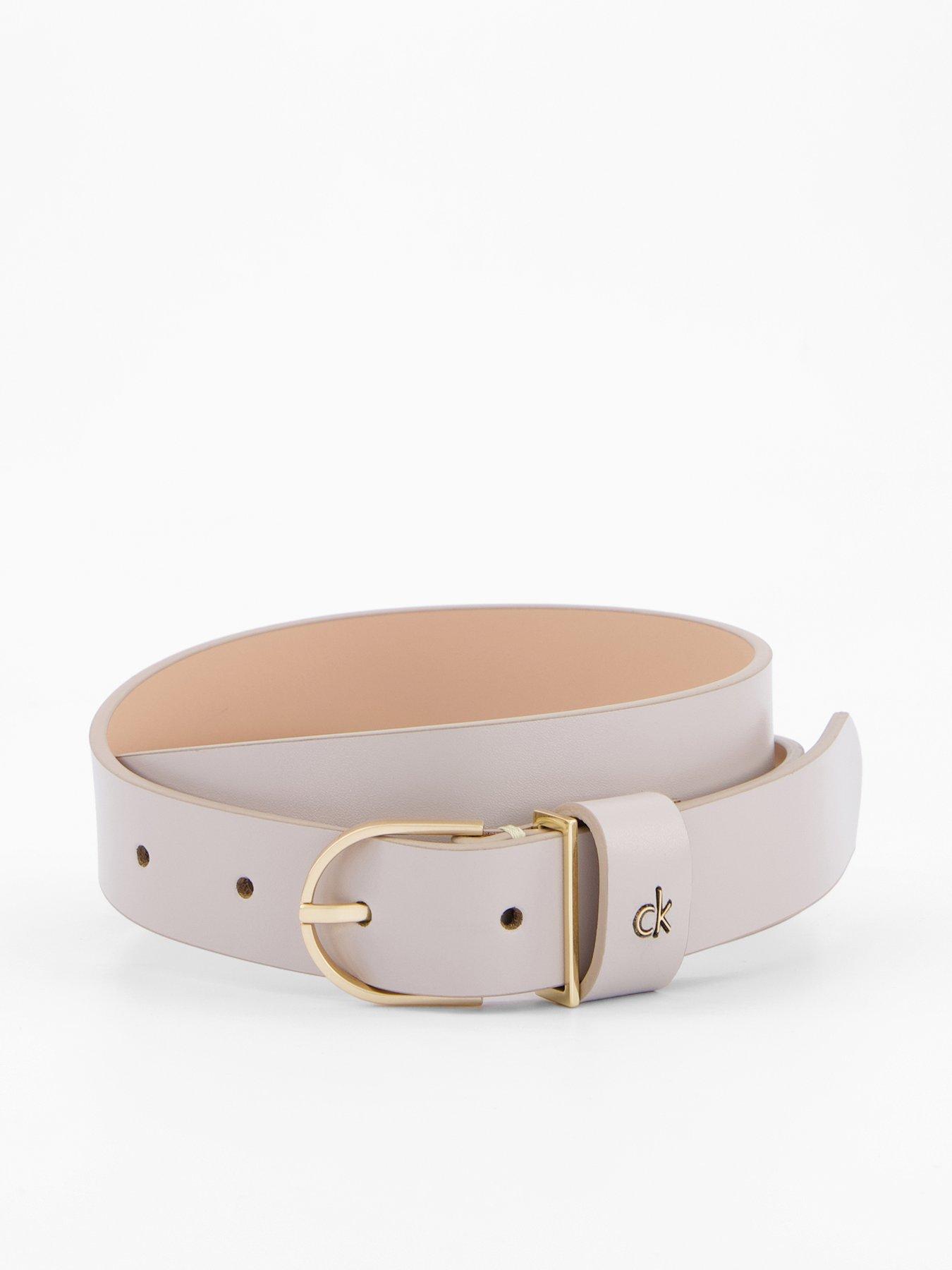 Calvin Klein Ck Buckle Belt 25Mm  &  Chateau - Pink