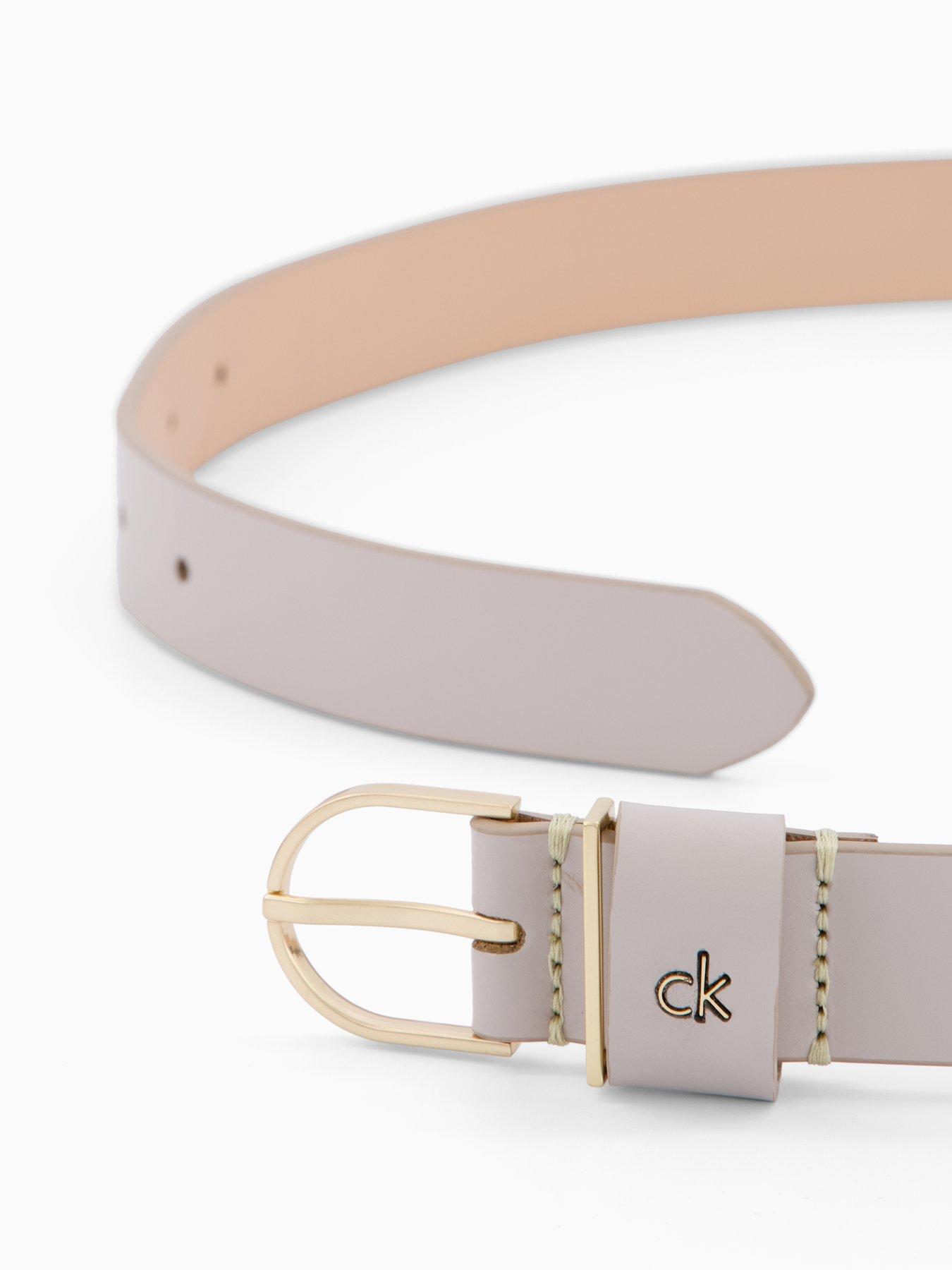 Image 3 of 3 of Calvin Klein Ck Buckle Belt 25Mm &amp; Chateau - Pink