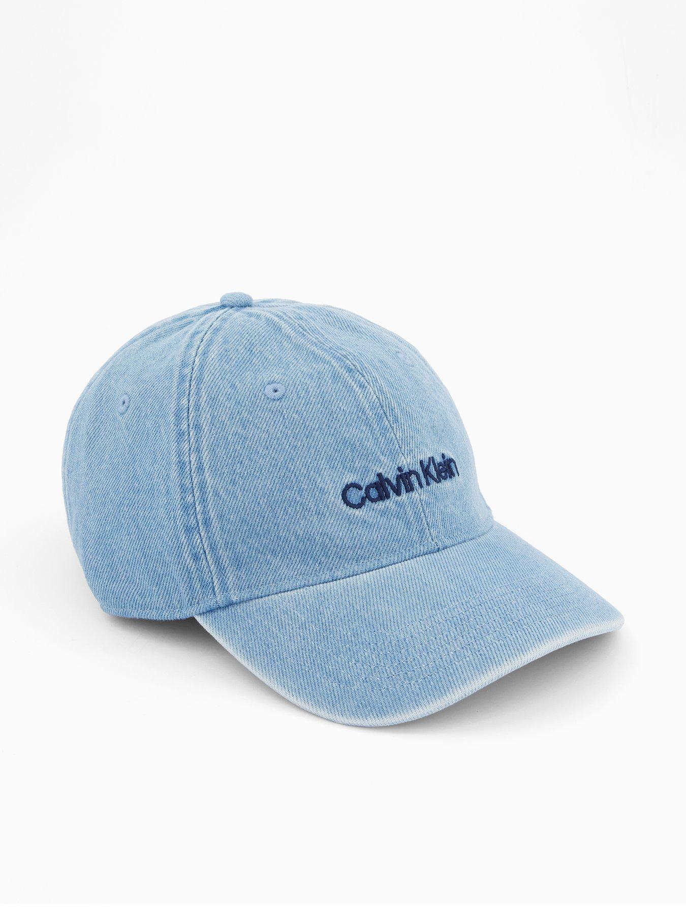 calvin-klein-denim-embroidery-cap-blue