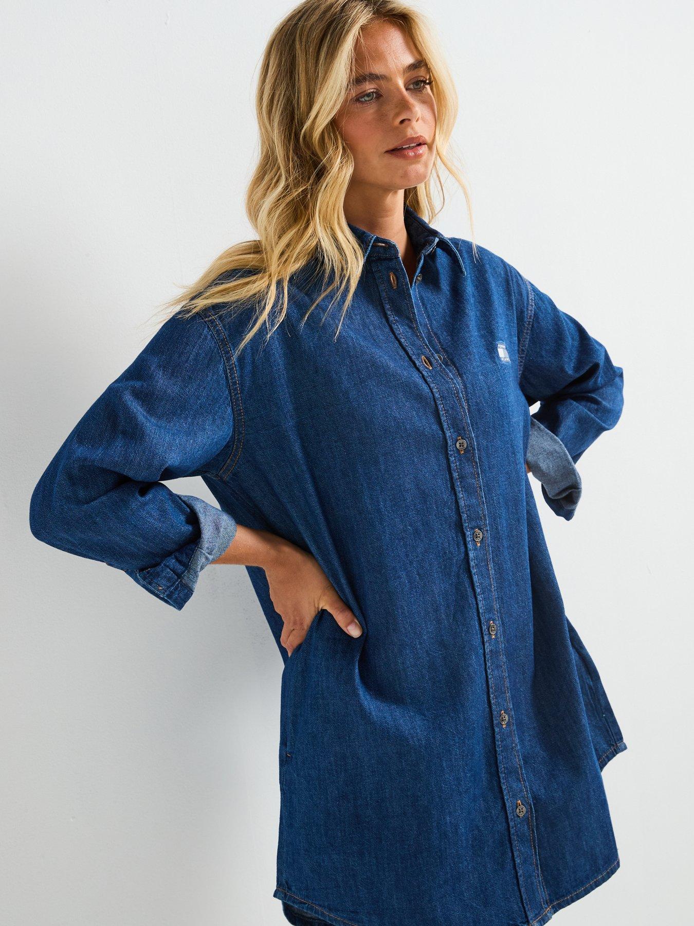 tommy-jeans-relaxed-shirt-dress-bluedetail