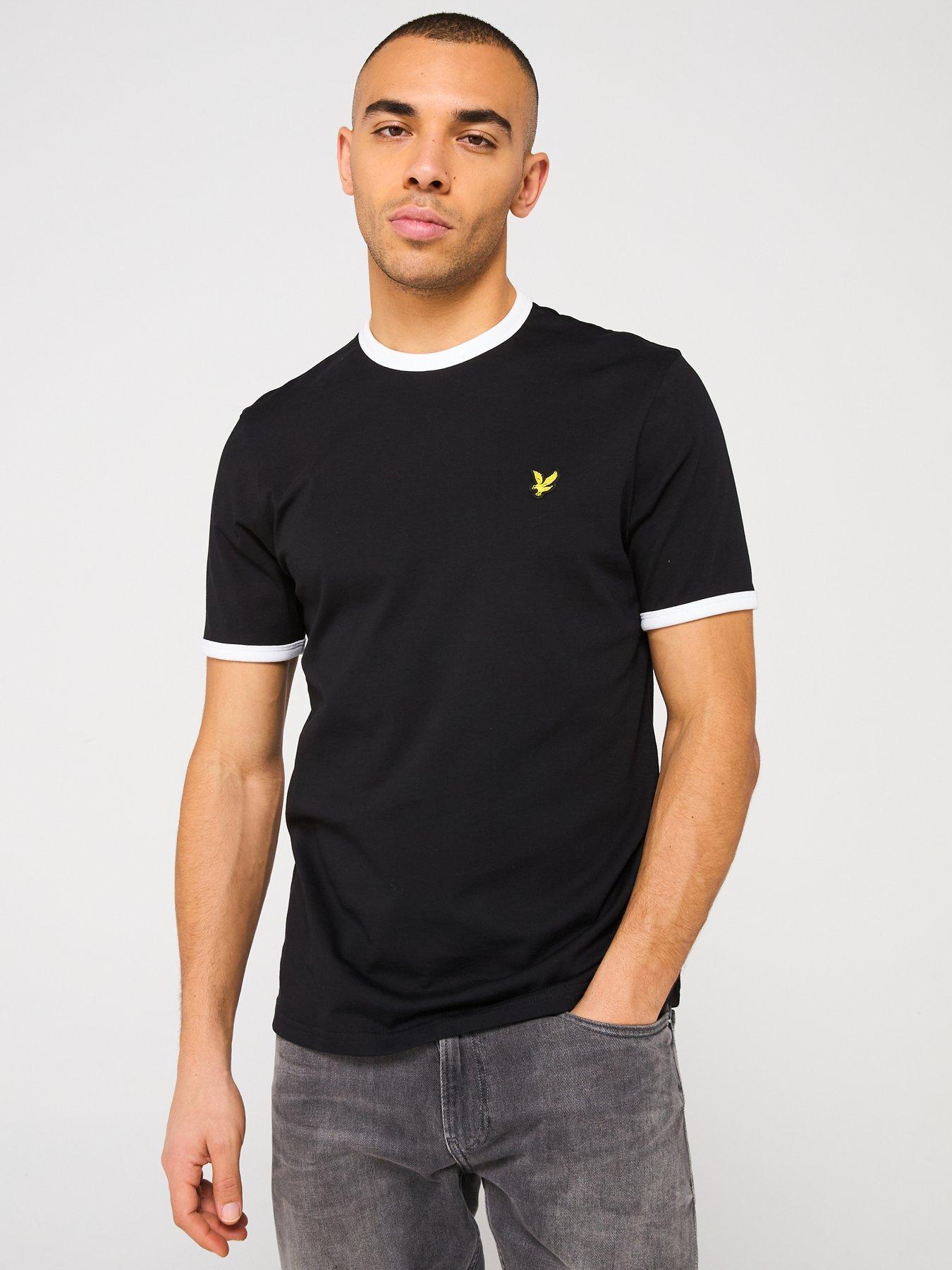 Lyle & Scott Ringer T-Shirt - Black