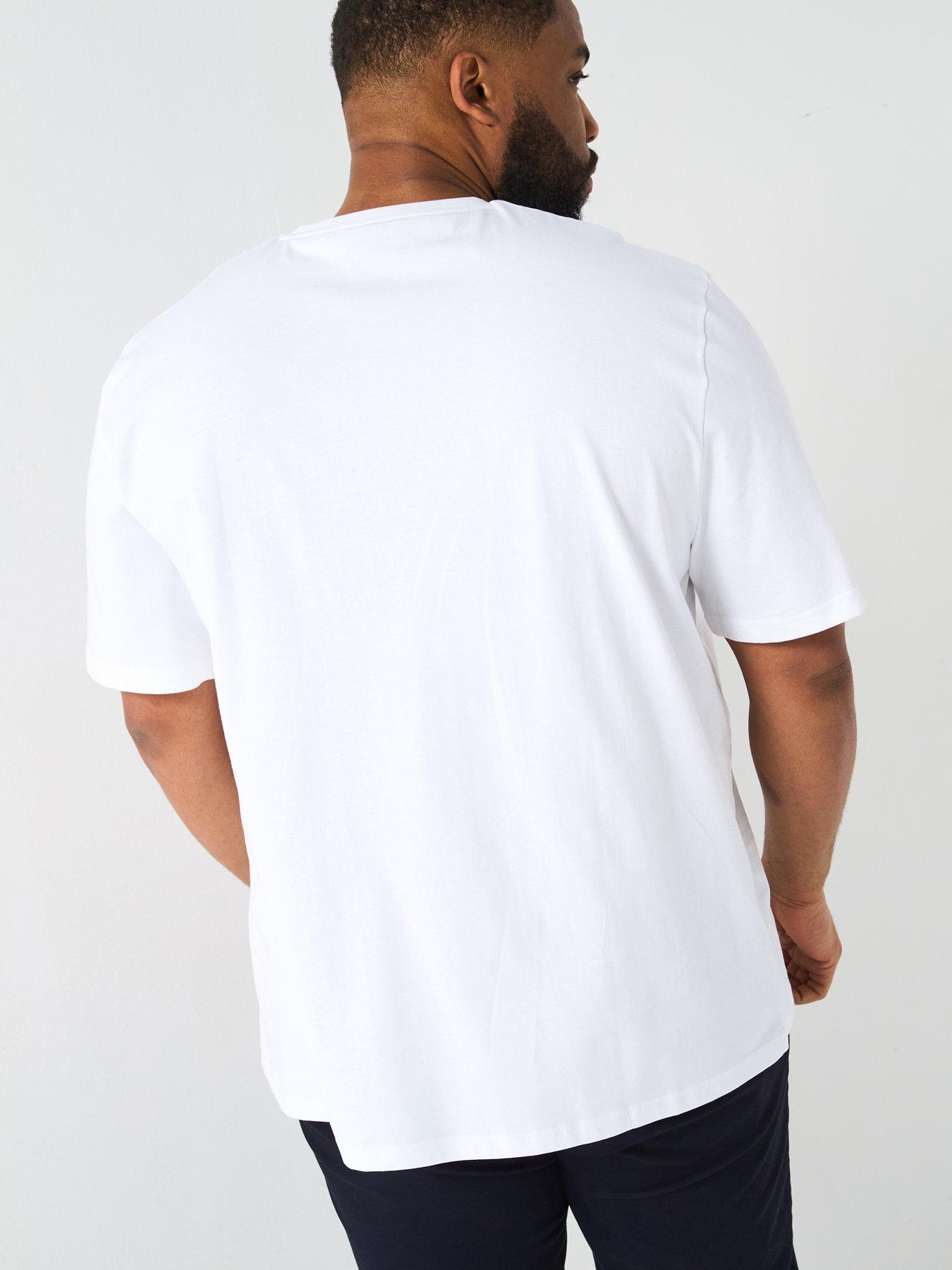 lyle-scott-big-tall-plain-t-shirt-whitestillFront