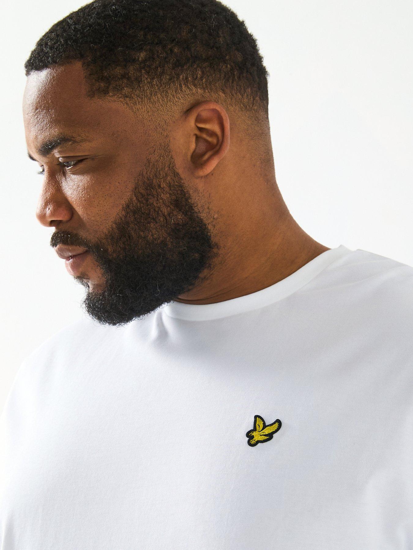 lyle-scott-big-tall-plain-t-shirt-whiteoutfit
