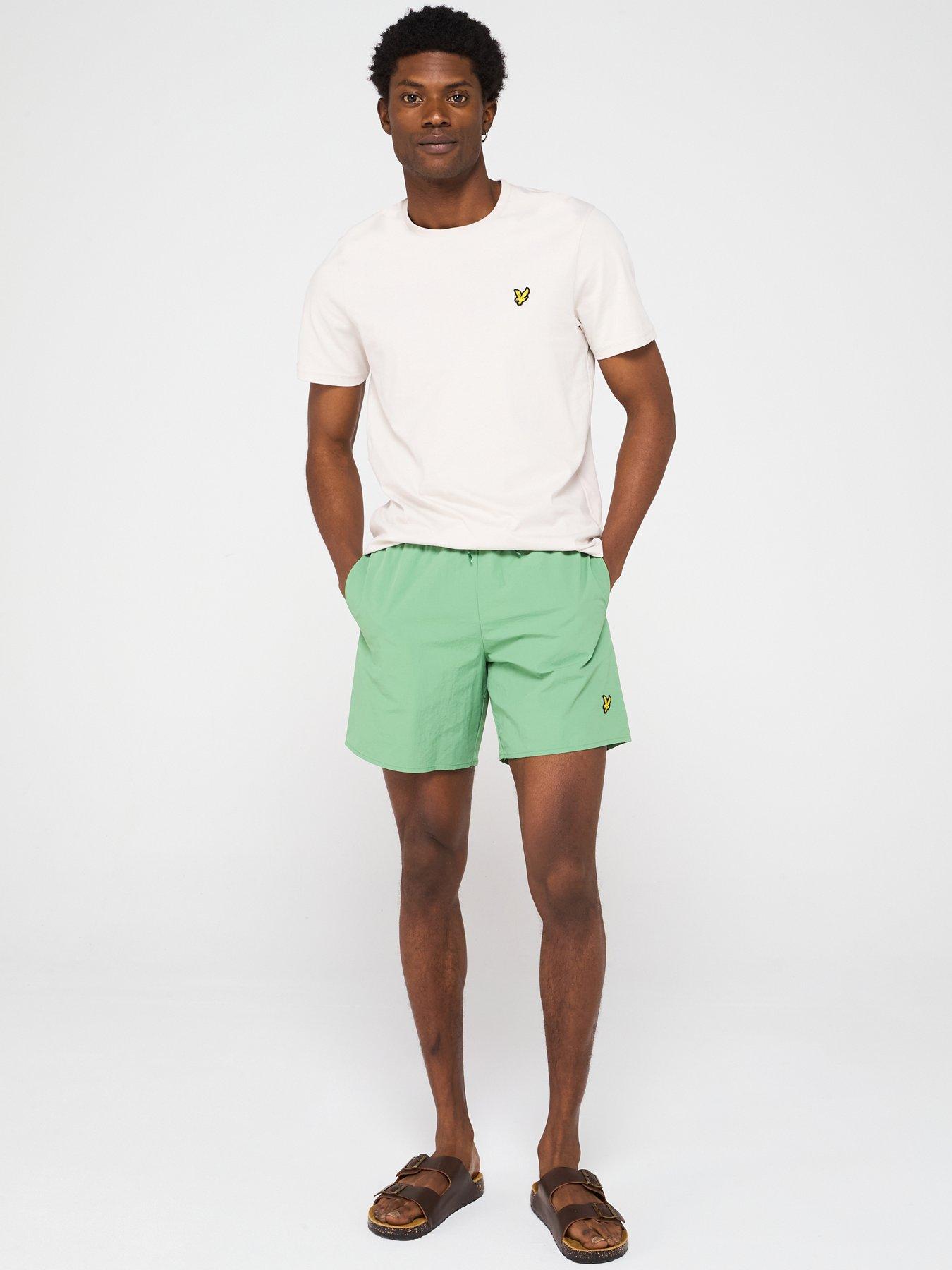 lyle-scott-plain-swim-shorts-greenback
