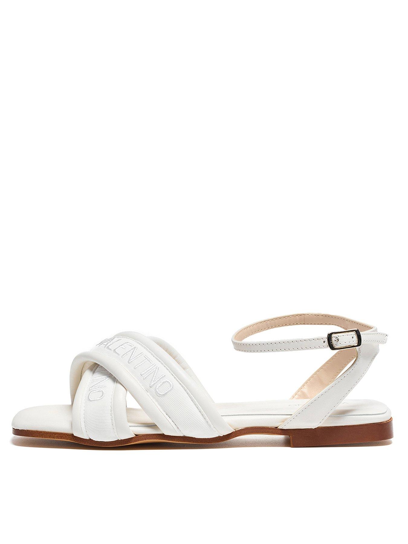 Image 1 of 7 of Valentino Dress Sandal - Off White