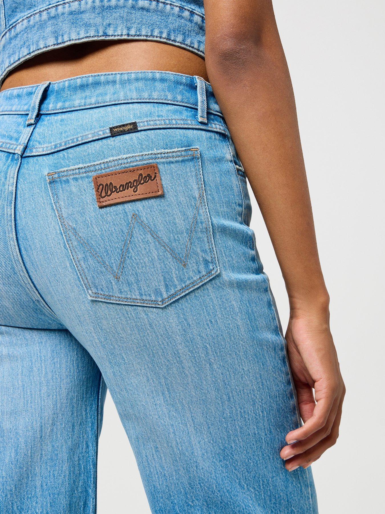 Image 5 of 5 of Wrangler Loose Straight Jean- Blue