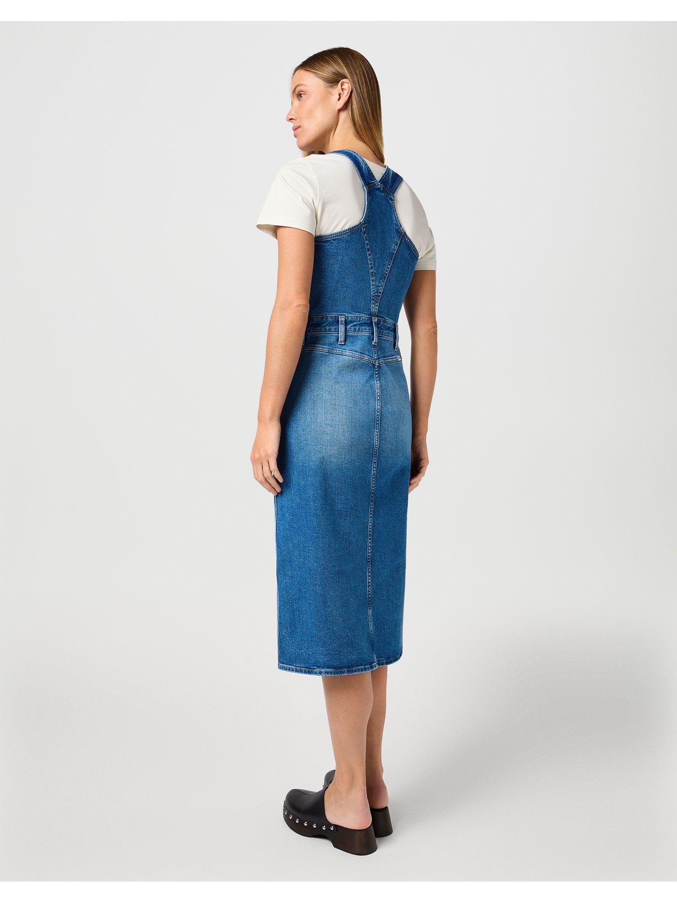 wrangler-the-denim-dress--bluestillFront