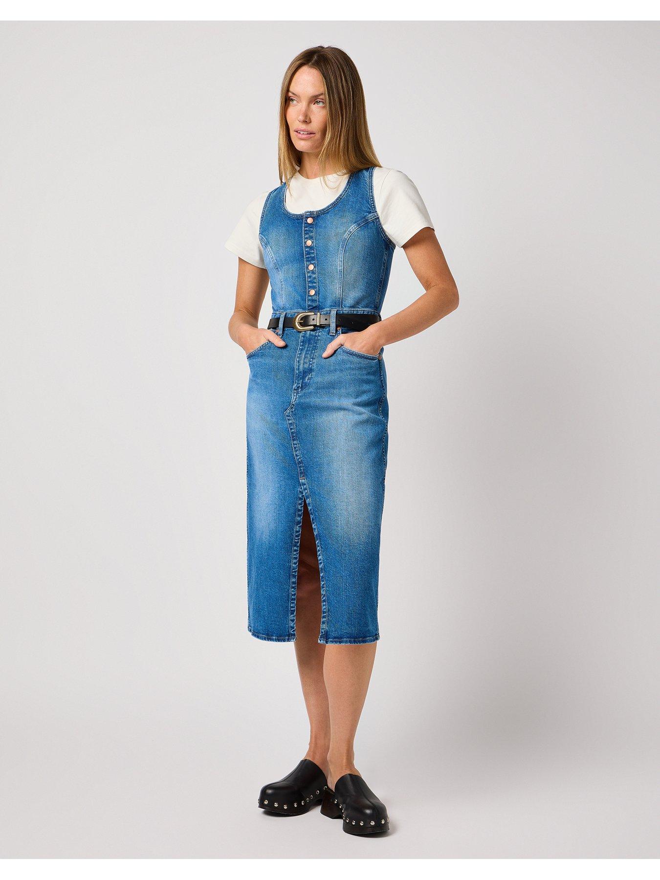 wrangler-the-denim-dress--blueoutfit