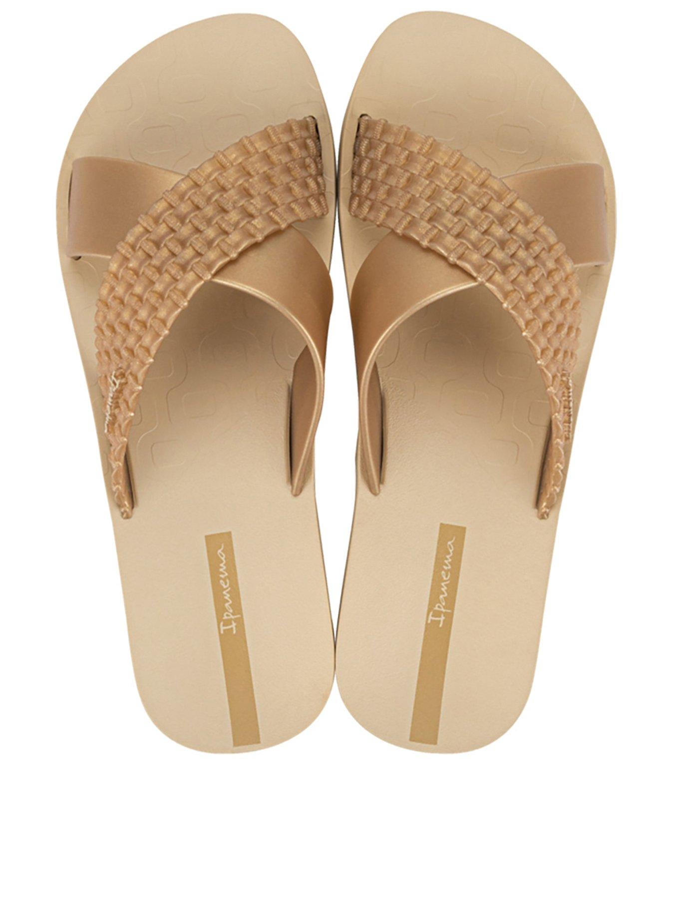 Image 2 of 2 of Ipanema Sense Cross Over Slide - Beige