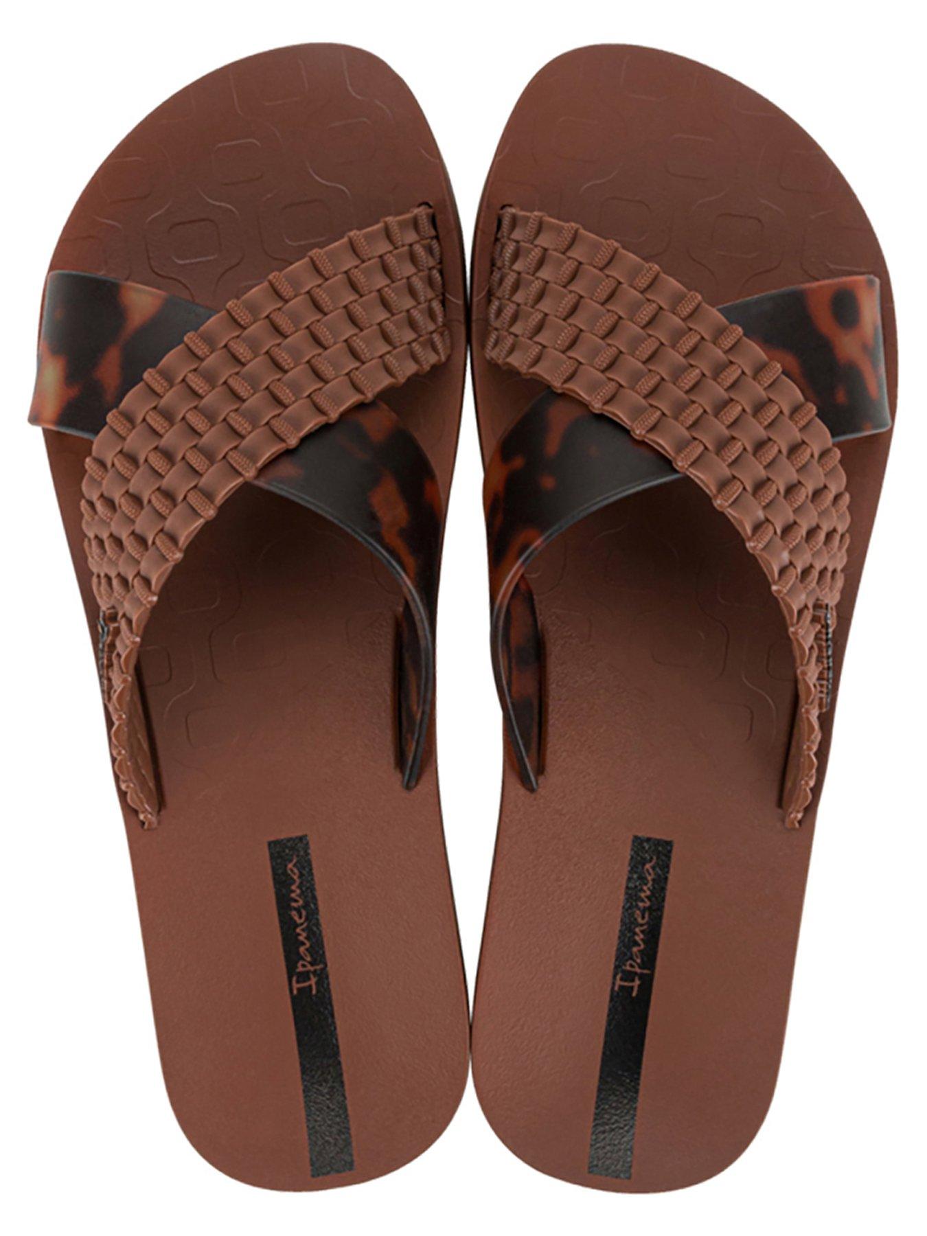 Image 2 of 2 of Ipanema Crossover Tortoise Shell Print Slide - Brown