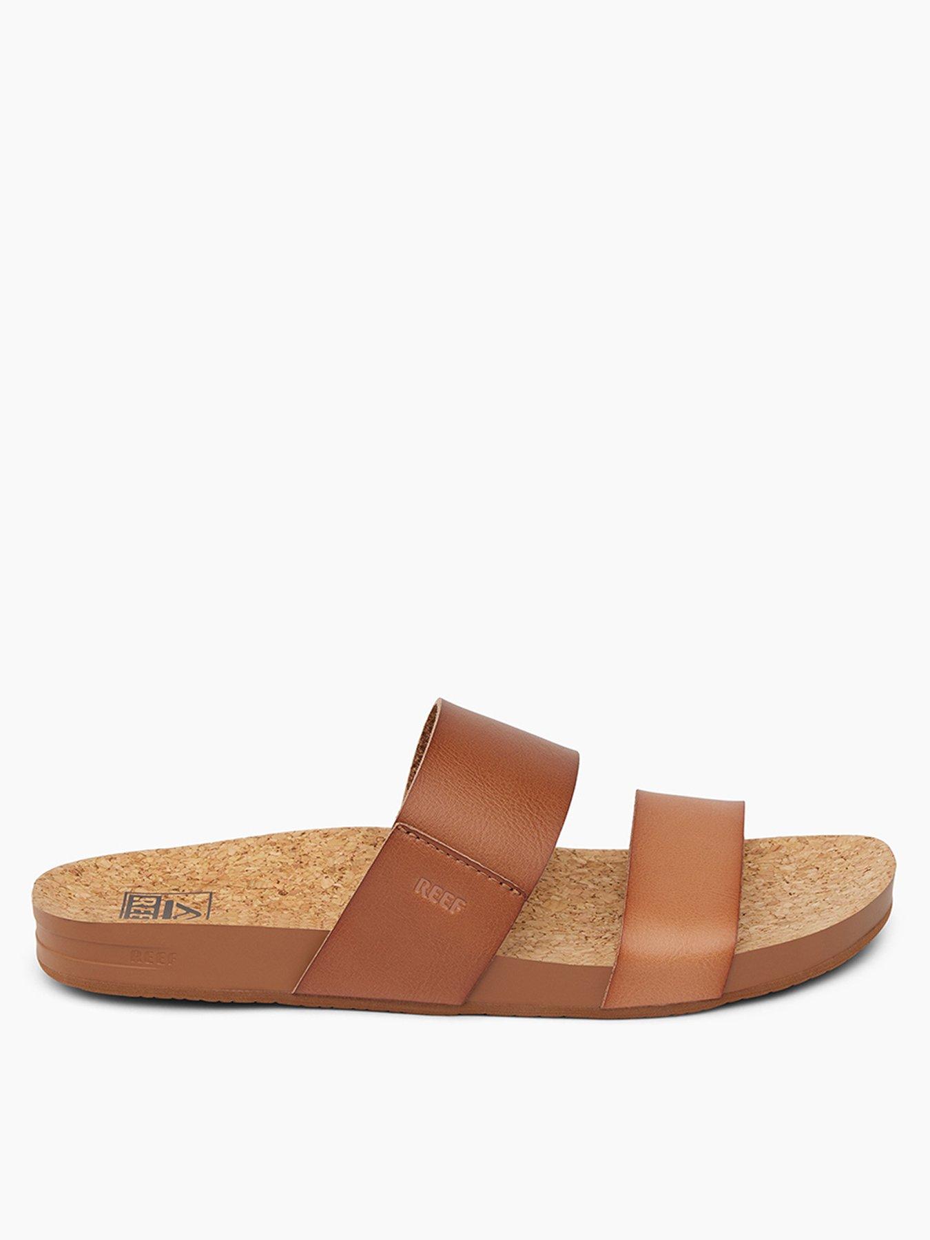 Image 1 of 7 of Reef Cushion Vista Sandal - Brown