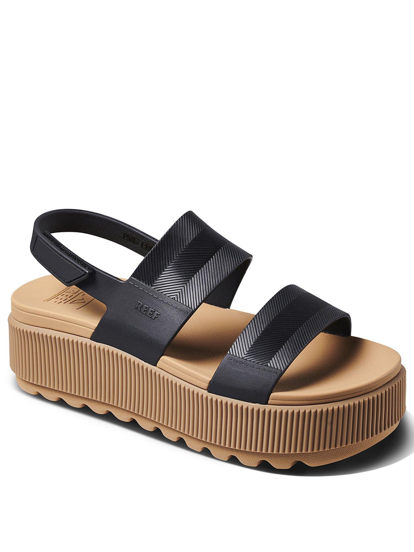Image 2 of 6 of Reef Water Vista Higher Sandals - Black