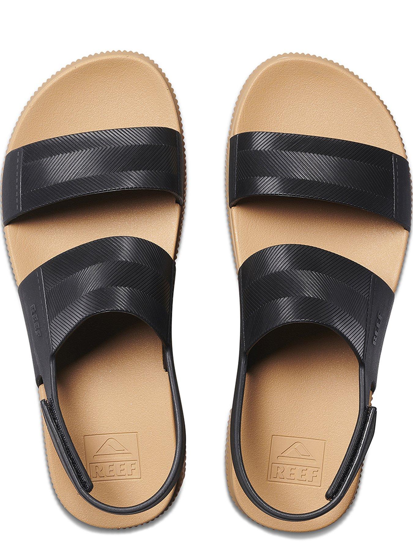 Image 4 of 6 of Reef Water Vista Higher Sandals - Black