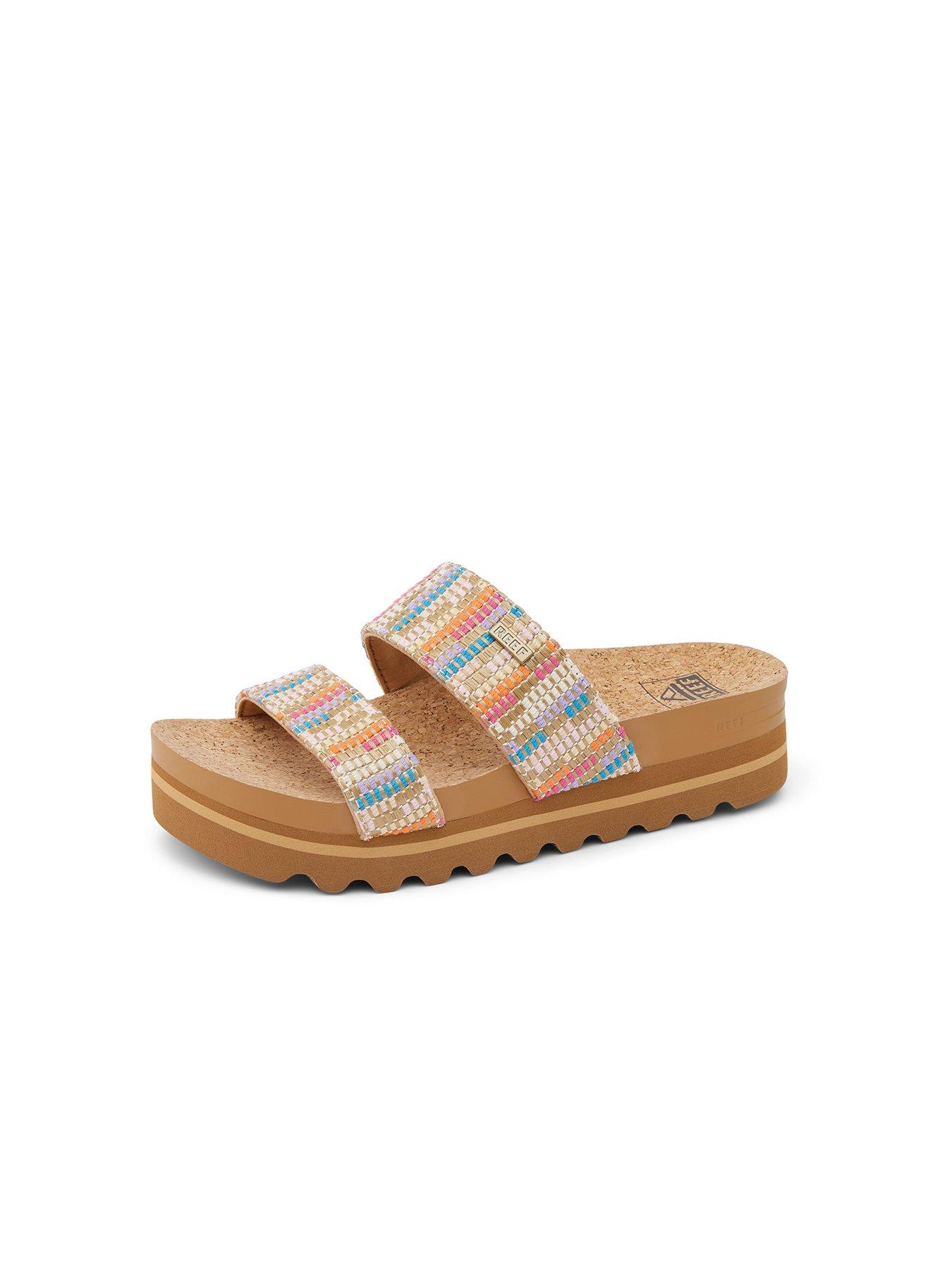 Image 6 of 7 of Reef Cushion Vista Wedge Sandal - Multi
