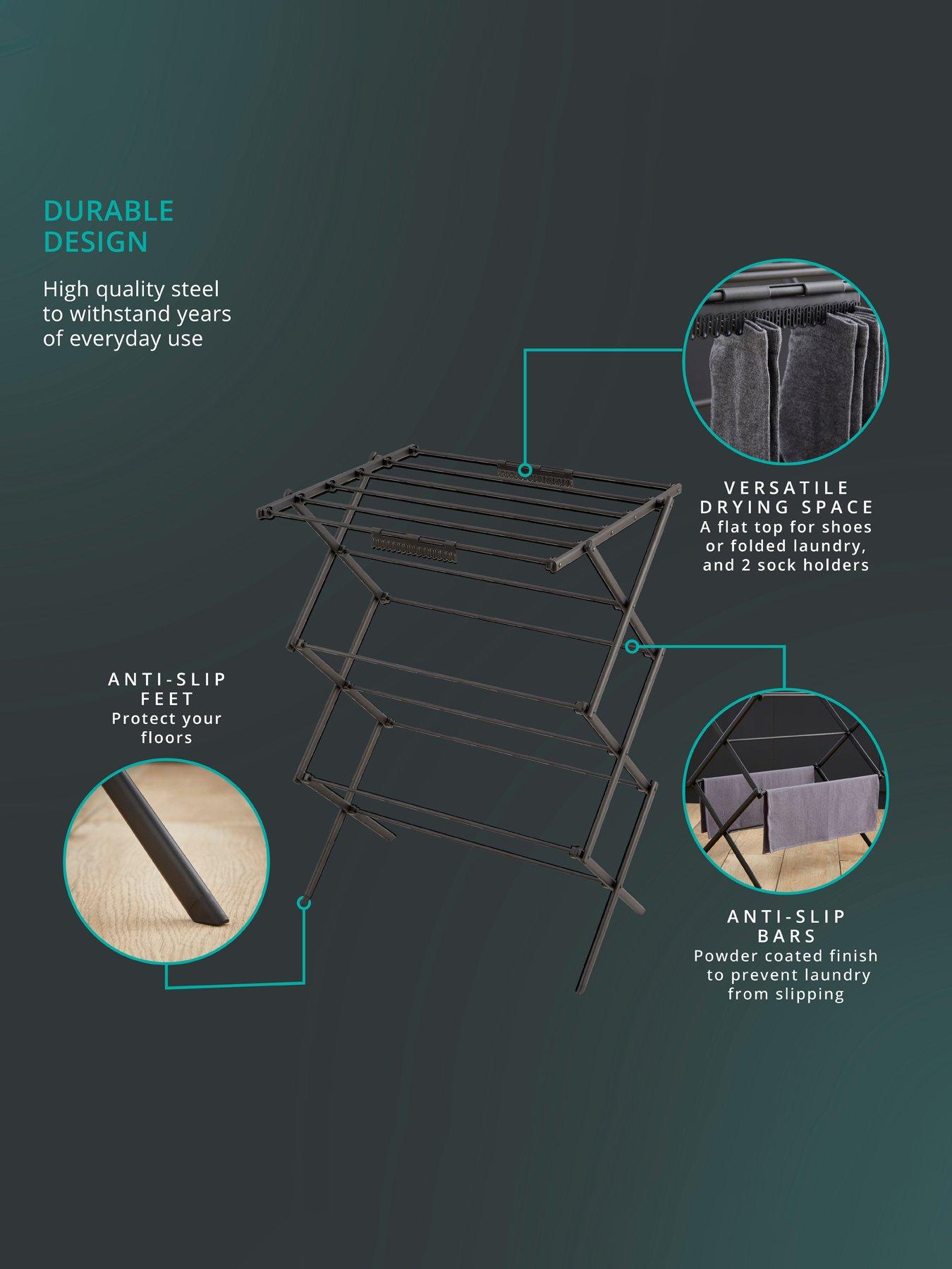 swan-stealth-ultra-compact-3-tier-concertina-airer-blackdetail