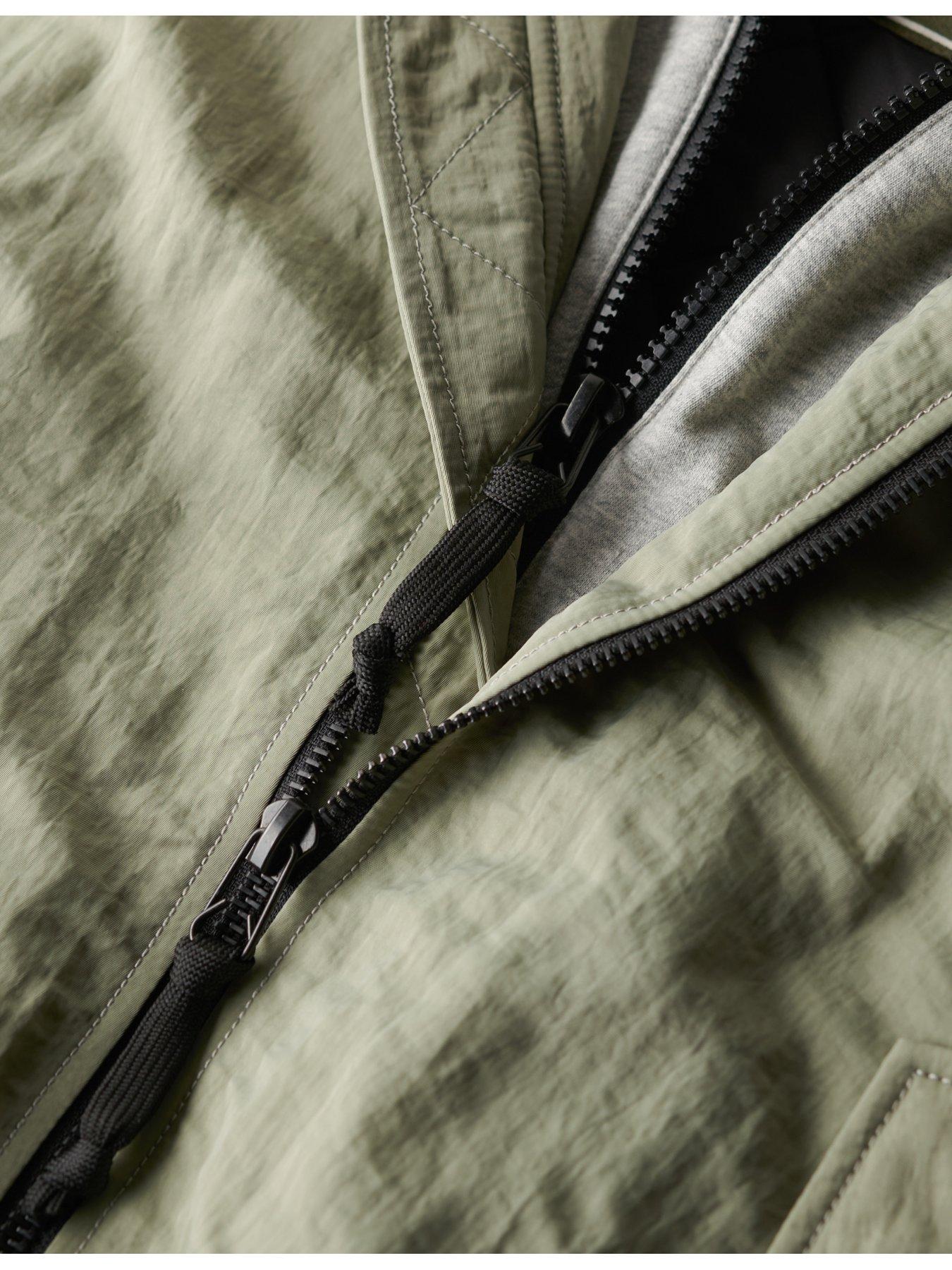 Image 5 of 5 of Superdry Military Hooded Jacket - Green