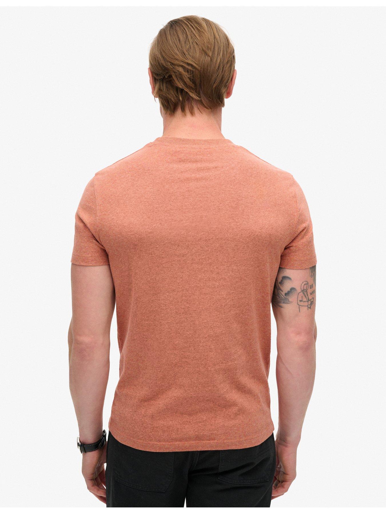 Image 2 of 5 of Superdry Essential Logo -Shirt - Dark Orange