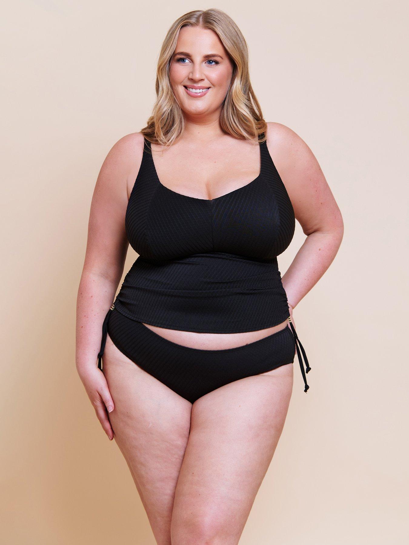 Image 2 of 5 of Curvy Kate Curvy Kate Jet Set Bikini Brief - Black