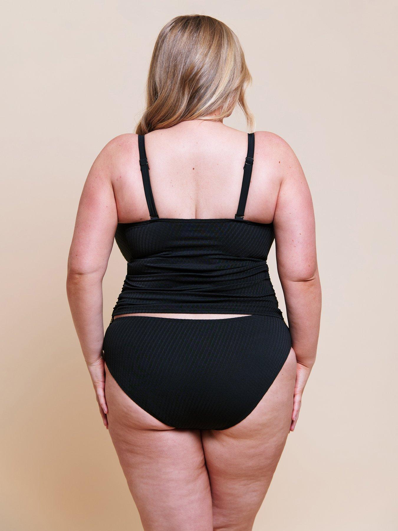 Image 3 of 5 of Curvy Kate Curvy Kate Jet Set Bikini Brief - Black