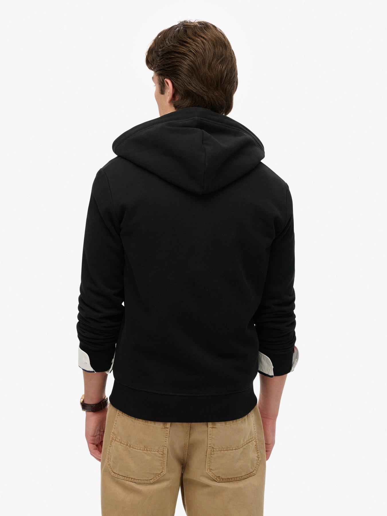 superdry-essential-logo-zip-hood-jacket-blackstillFront