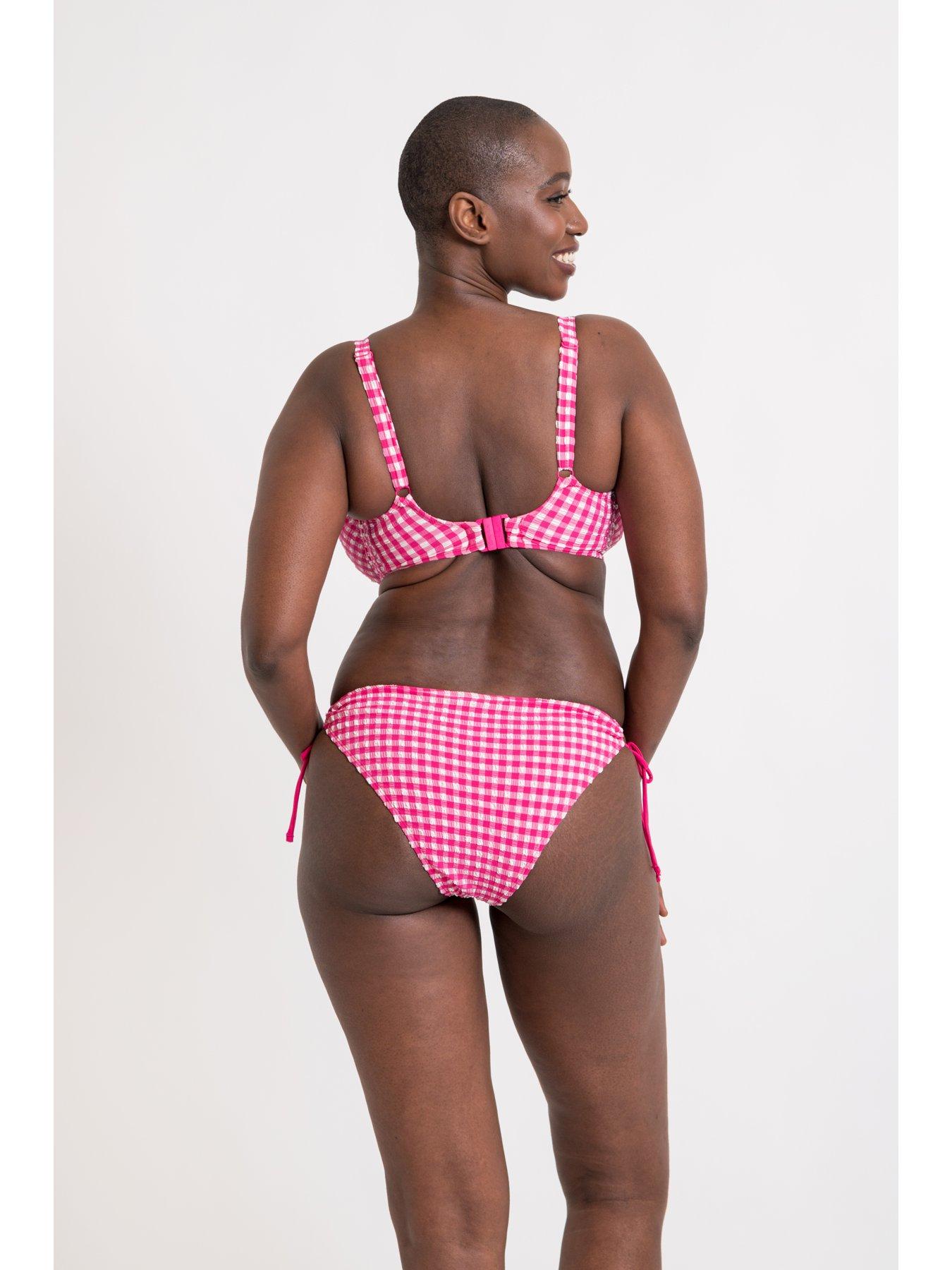 curvy-kate-curvy-kate-holiday-check-tie-side-bikini-brief-raspberry-pinkstillFront