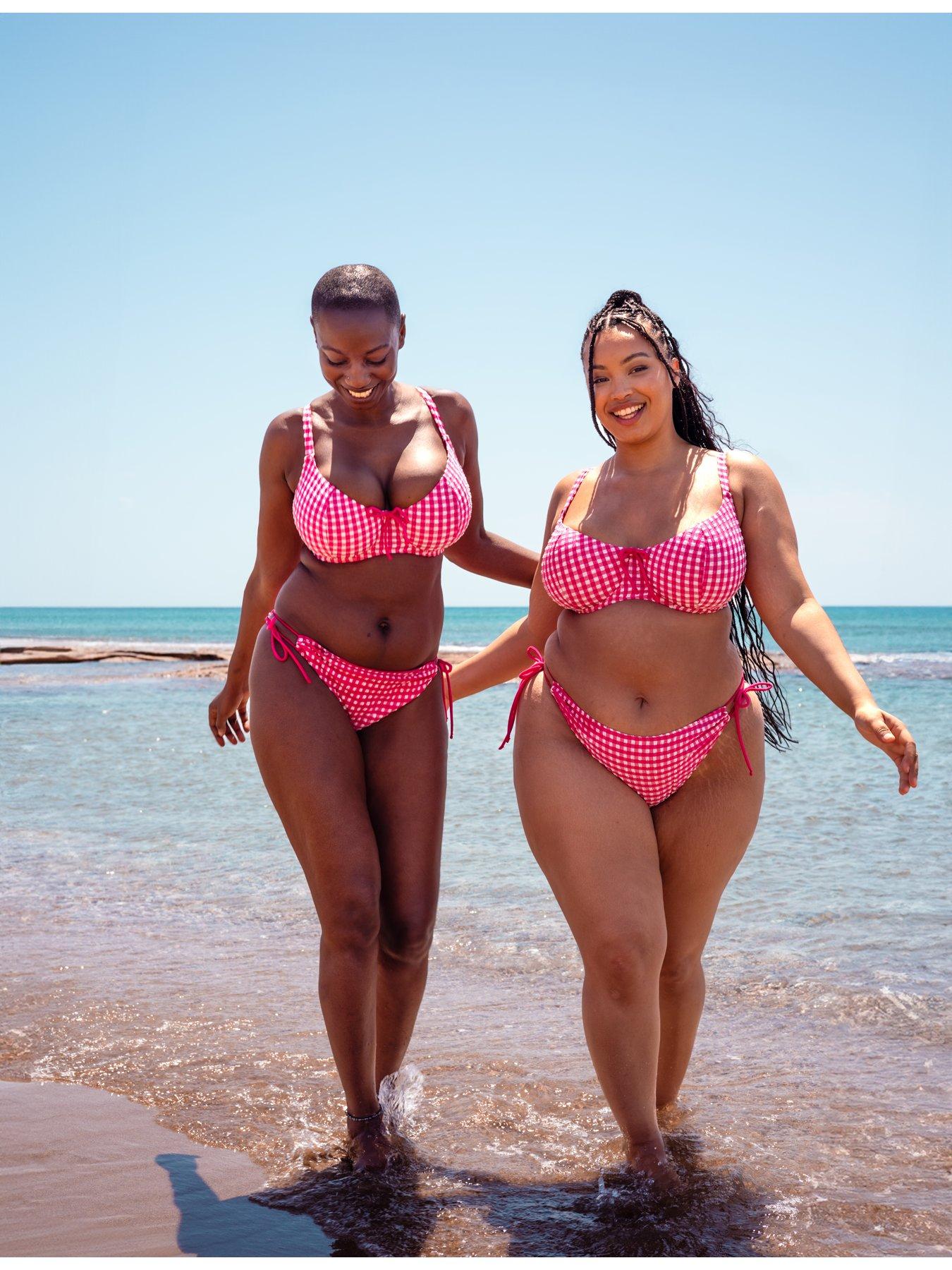 curvy-kate-curvy-kate-holiday-check-tie-side-bikini-brief-raspberry-pinkback