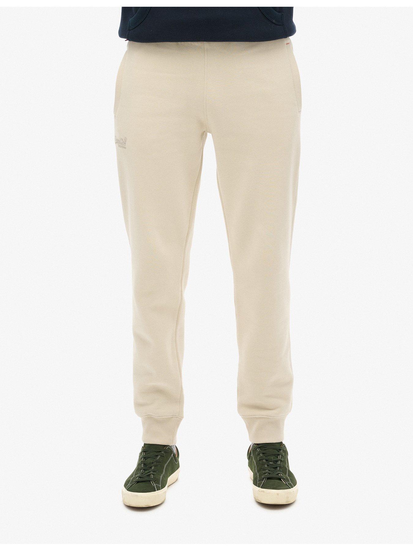 Image of Superdry Essential Logo Joggers - Beige