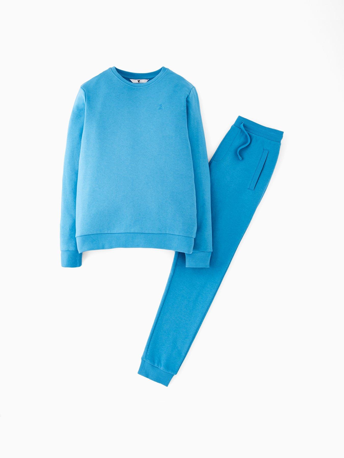 Image 6 of 6 of V by Very Sweat And Jogger Set - Blue