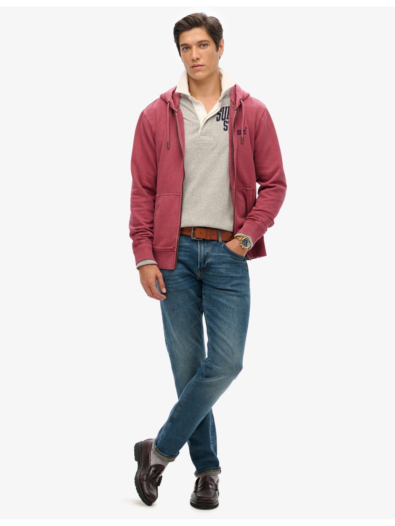 superdry-essential-logo-washed-zip-hood-jacket-dark-redback