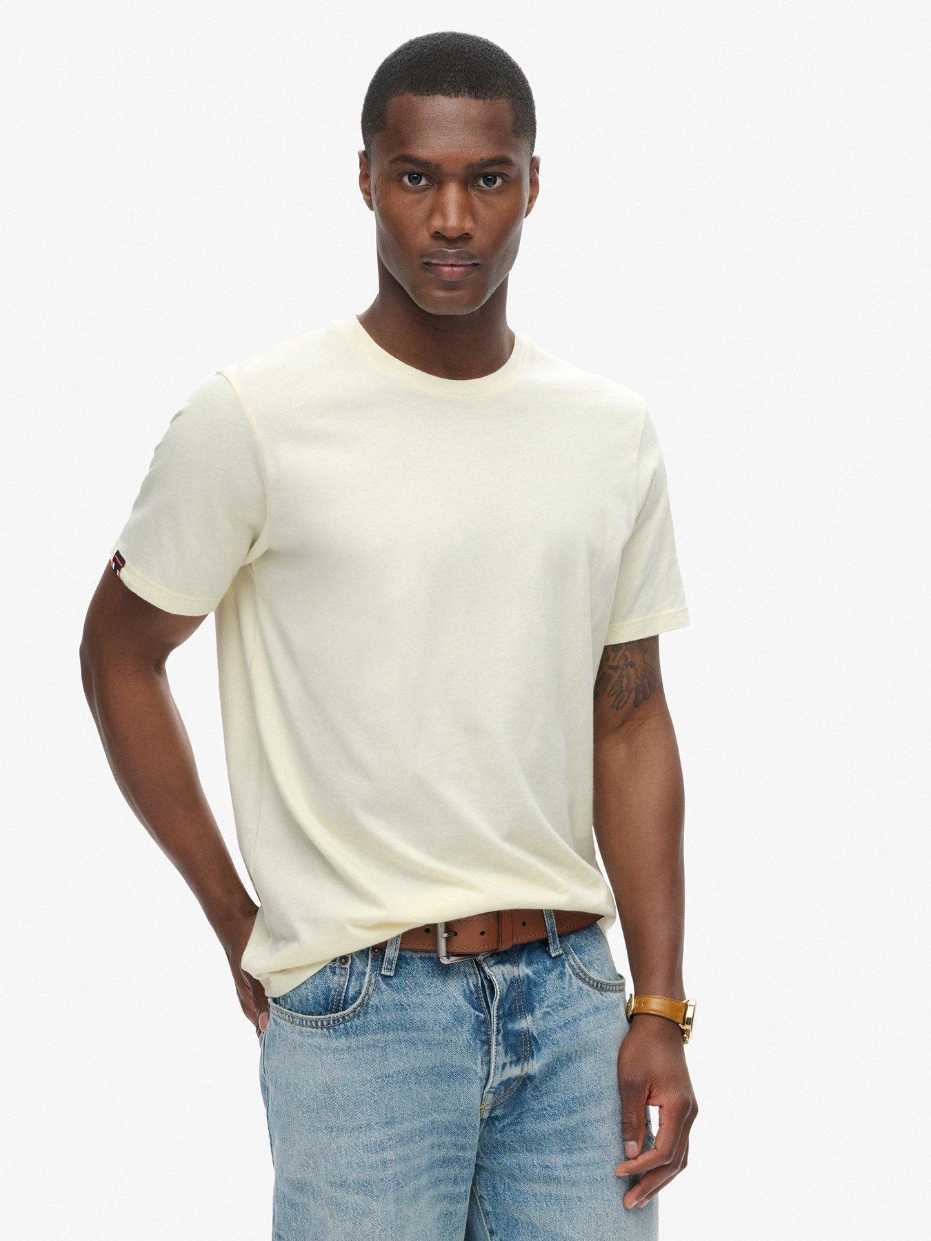 undefined Classic Essential T-Shirt - Cream