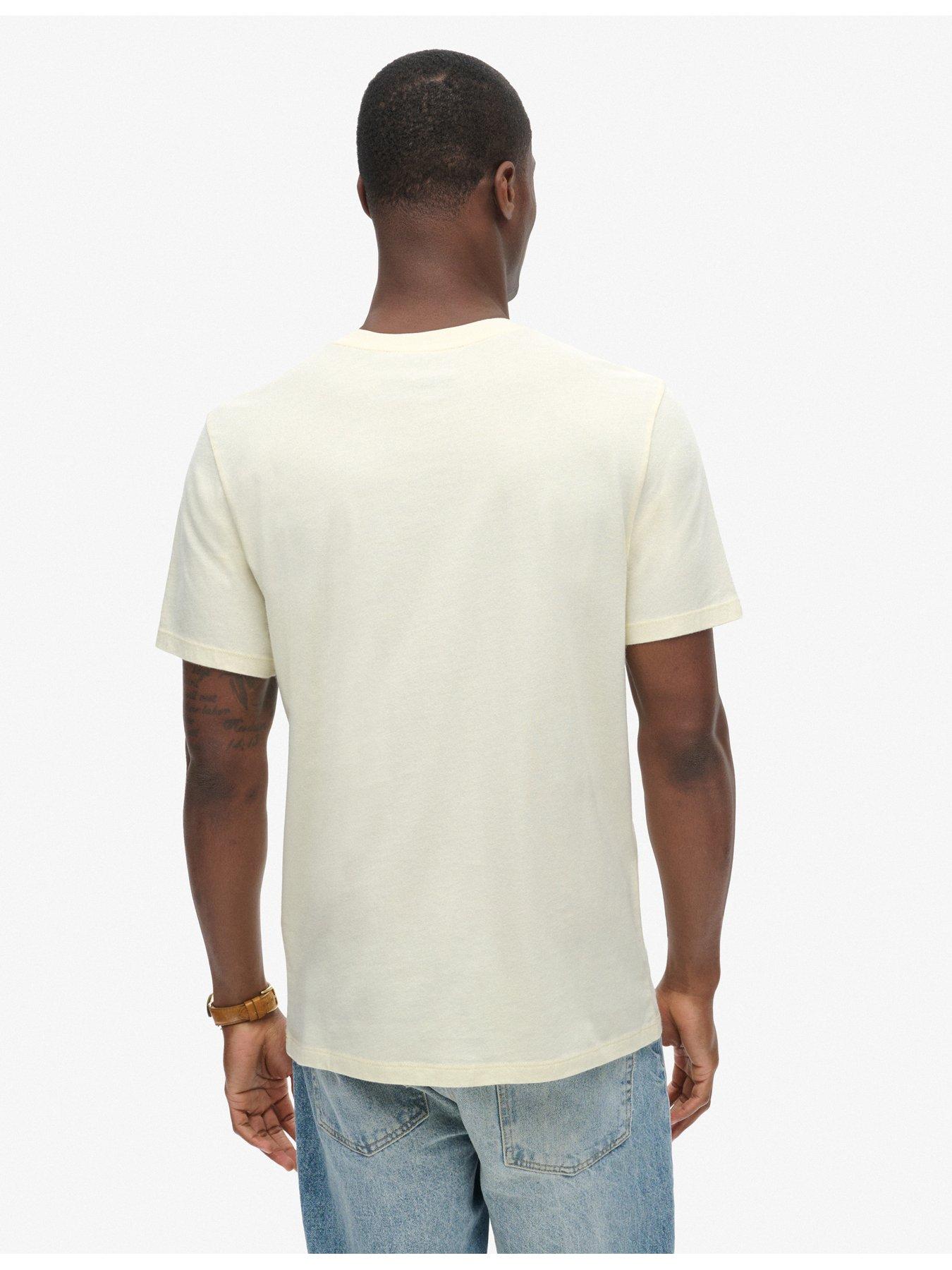 Image 2 of 5 of Superdry Classic Essential T-Shirt - Cream