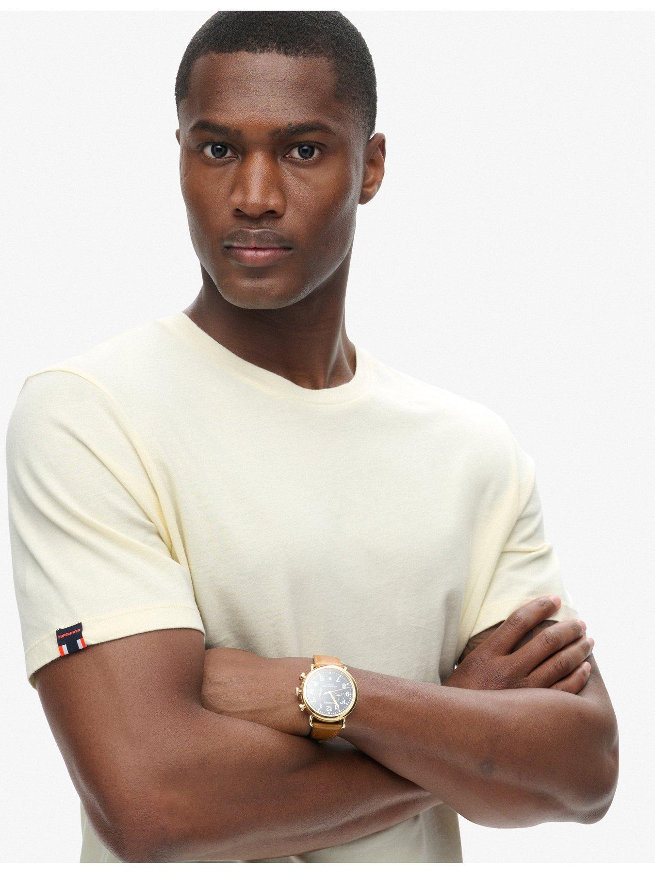 Image 4 of 5 of Superdry Classic Essential T-Shirt - Cream
