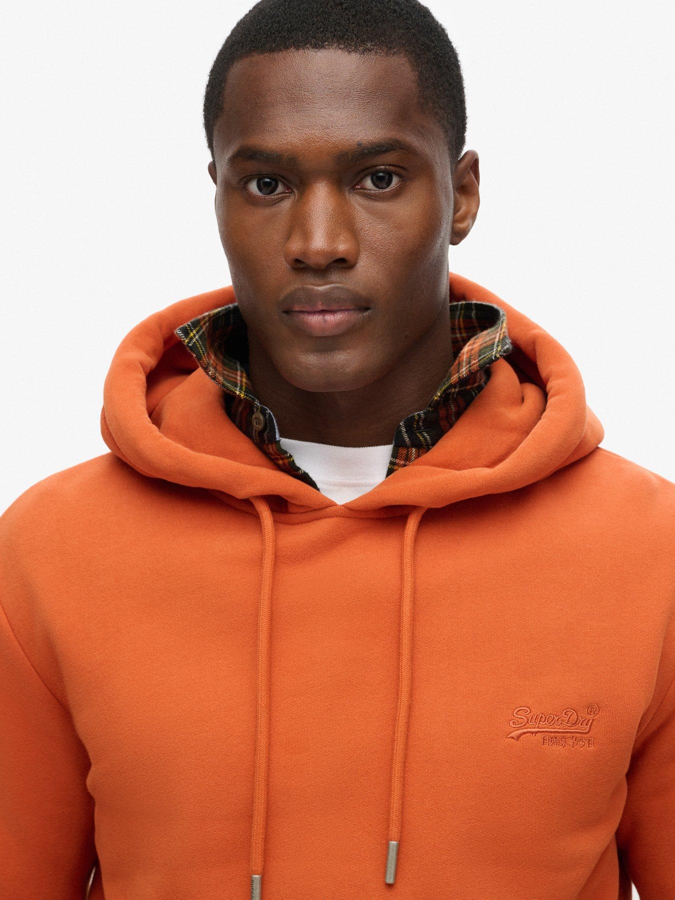 Image 4 of 6 of Superdry Essential Logo Hoodie- Orange