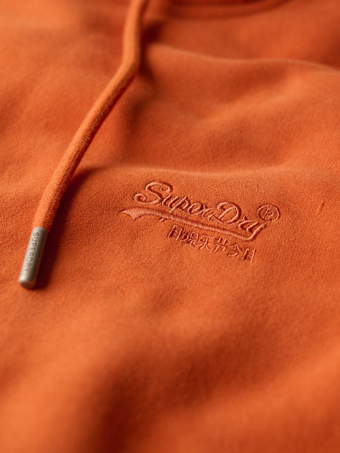 Image 5 of 6 of Superdry Essential Logo Hoodie- Orange