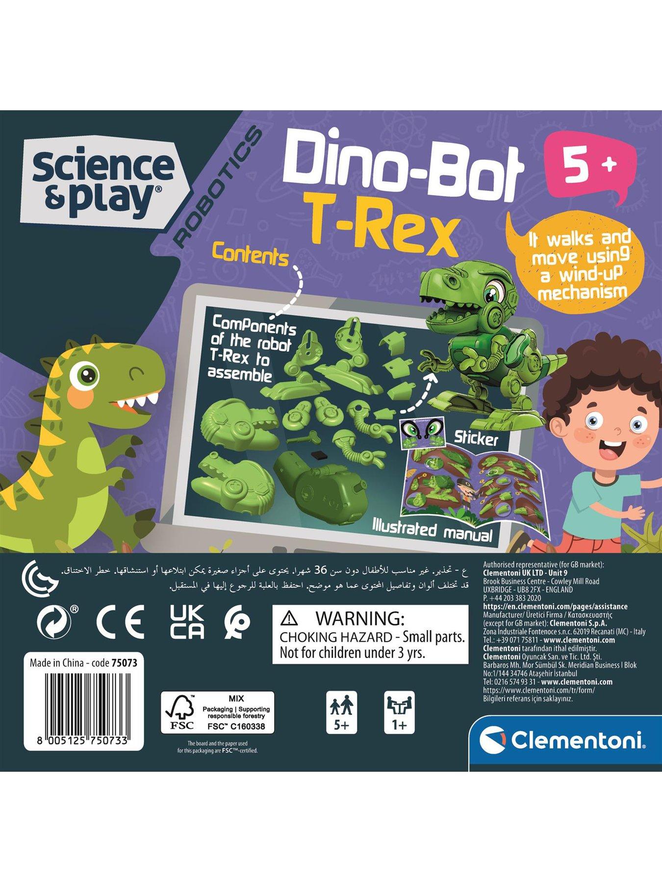 Image 4 of 4 of Clementoni Dino Bot T-rex