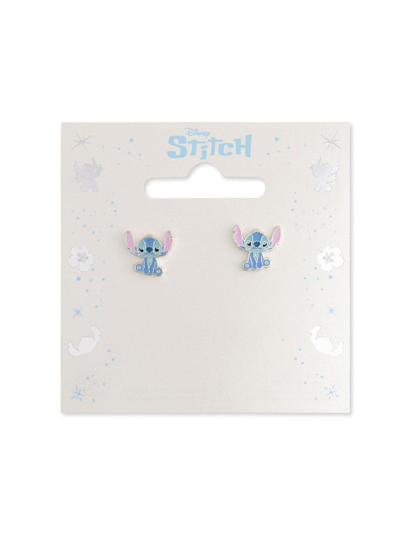 Image 3 of 3 of Disney Stitch Enamel Stud Earrings