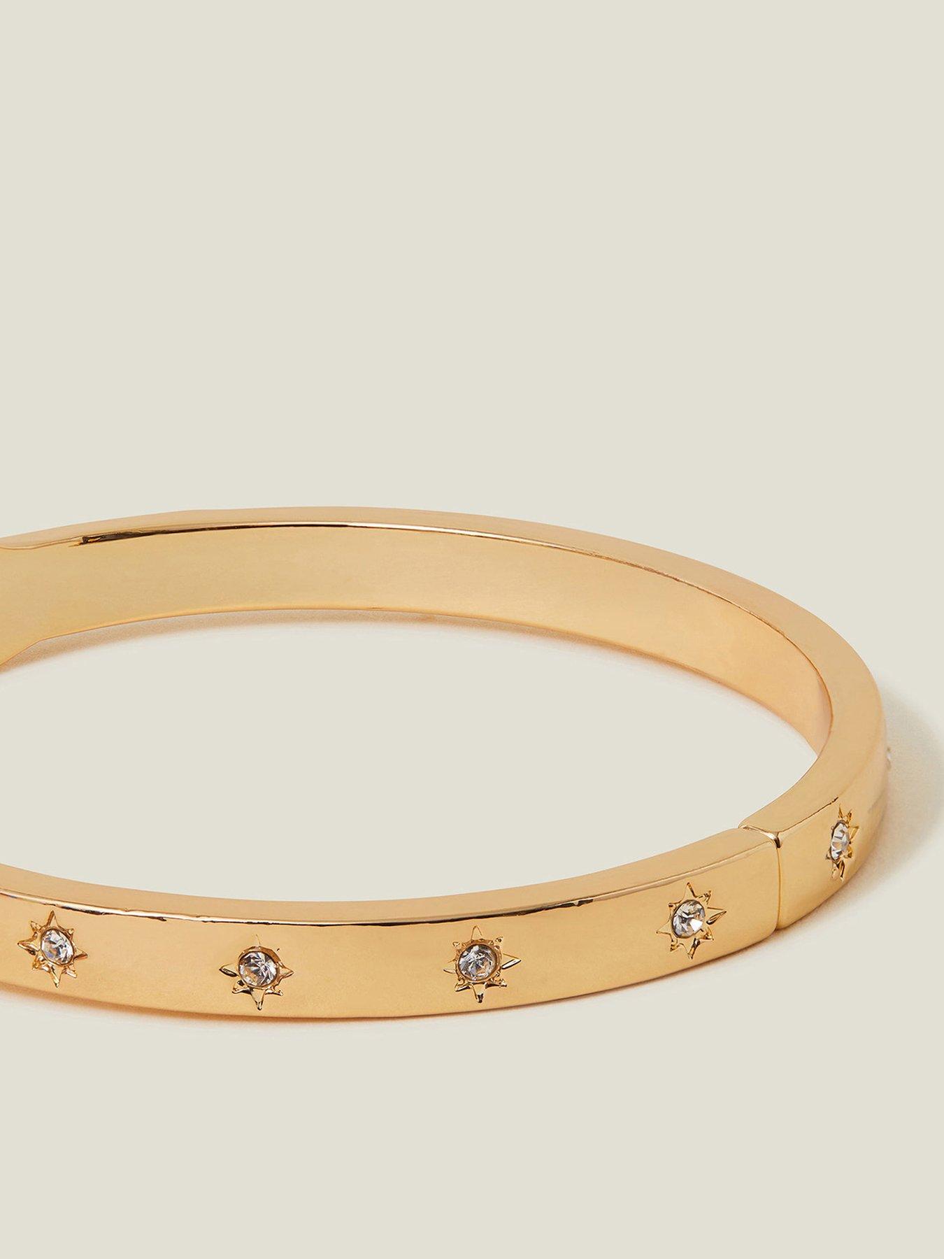 Image 3 of 3 of Accessorize Celestial Gem Bangle