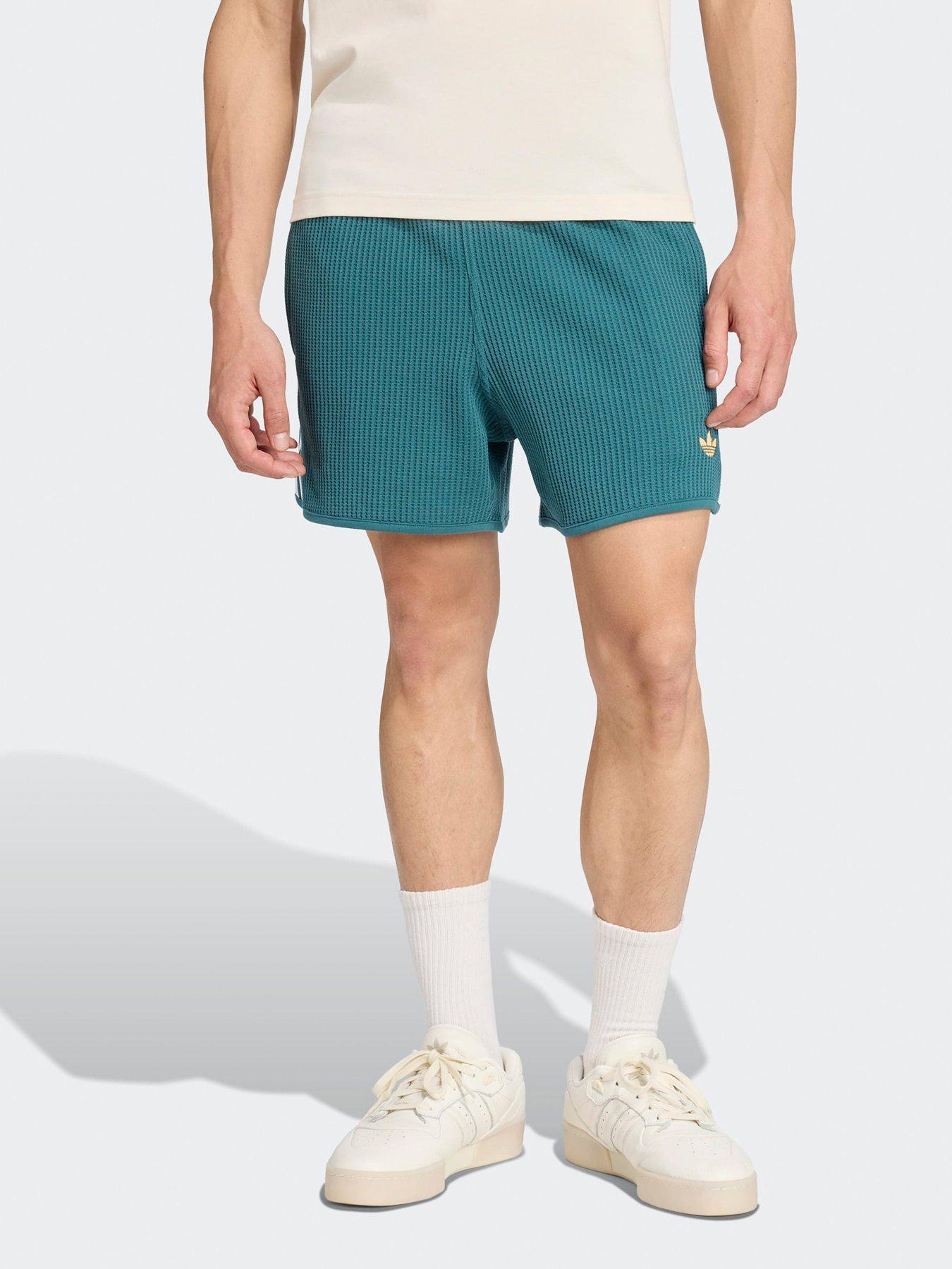 adidas Originals Mens Waffle Knit Sprinter Shorts - Green