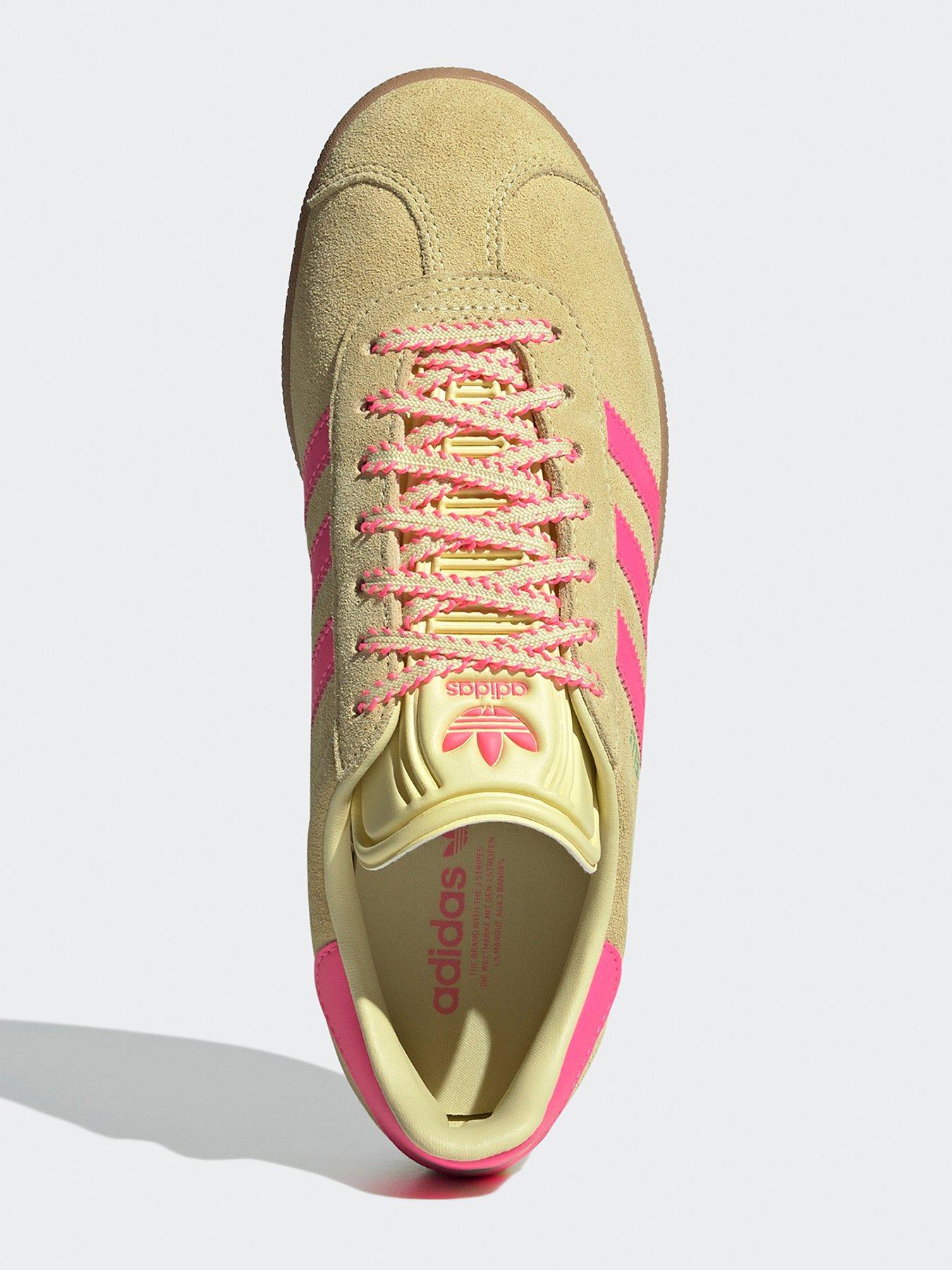 Image 4 of 6 of adidas Originals Womens Gazelle Trainers - Yellow
