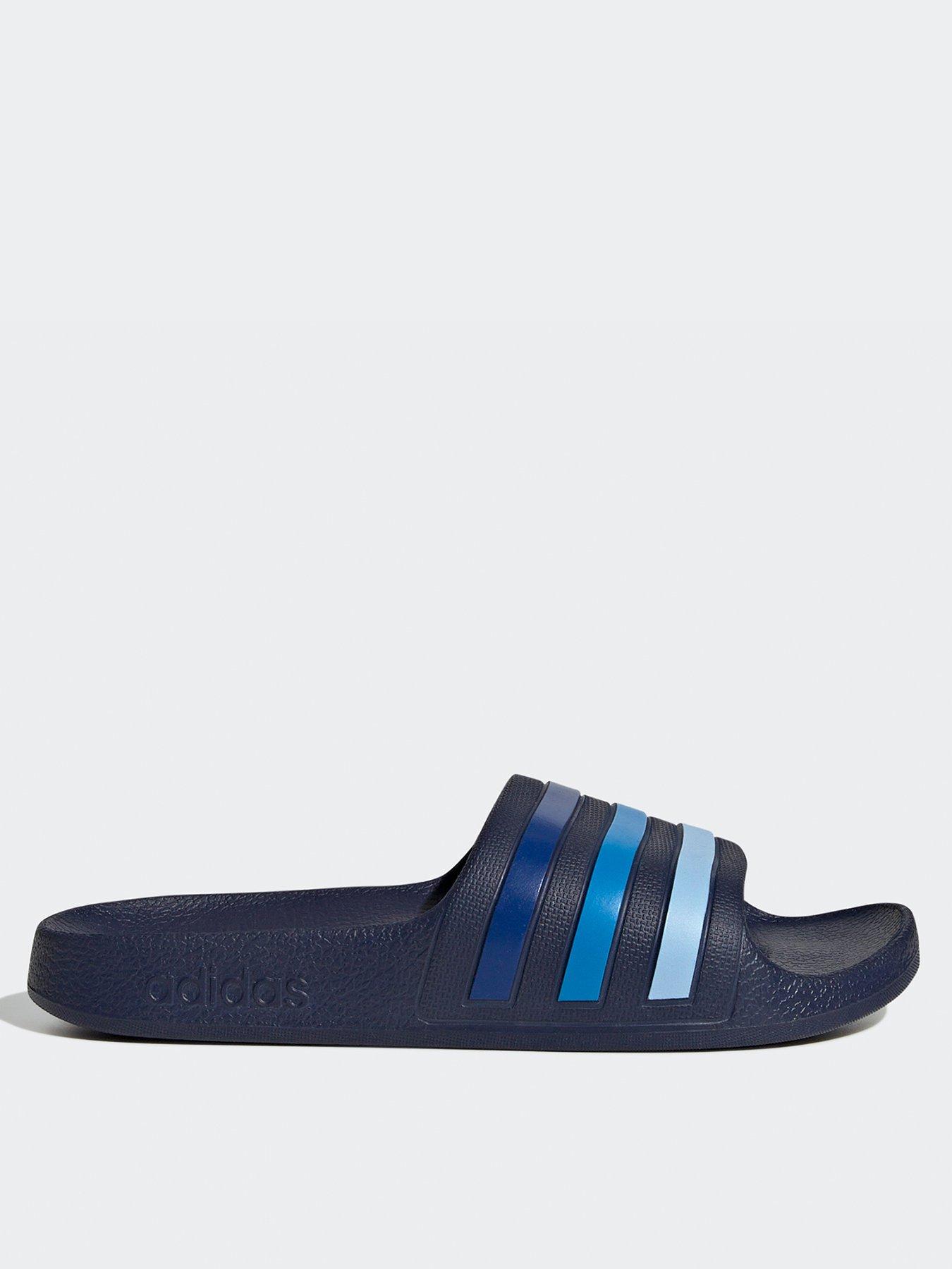 adidas Sportswear Kids Unisex Adilette Aqua Slides - Blue