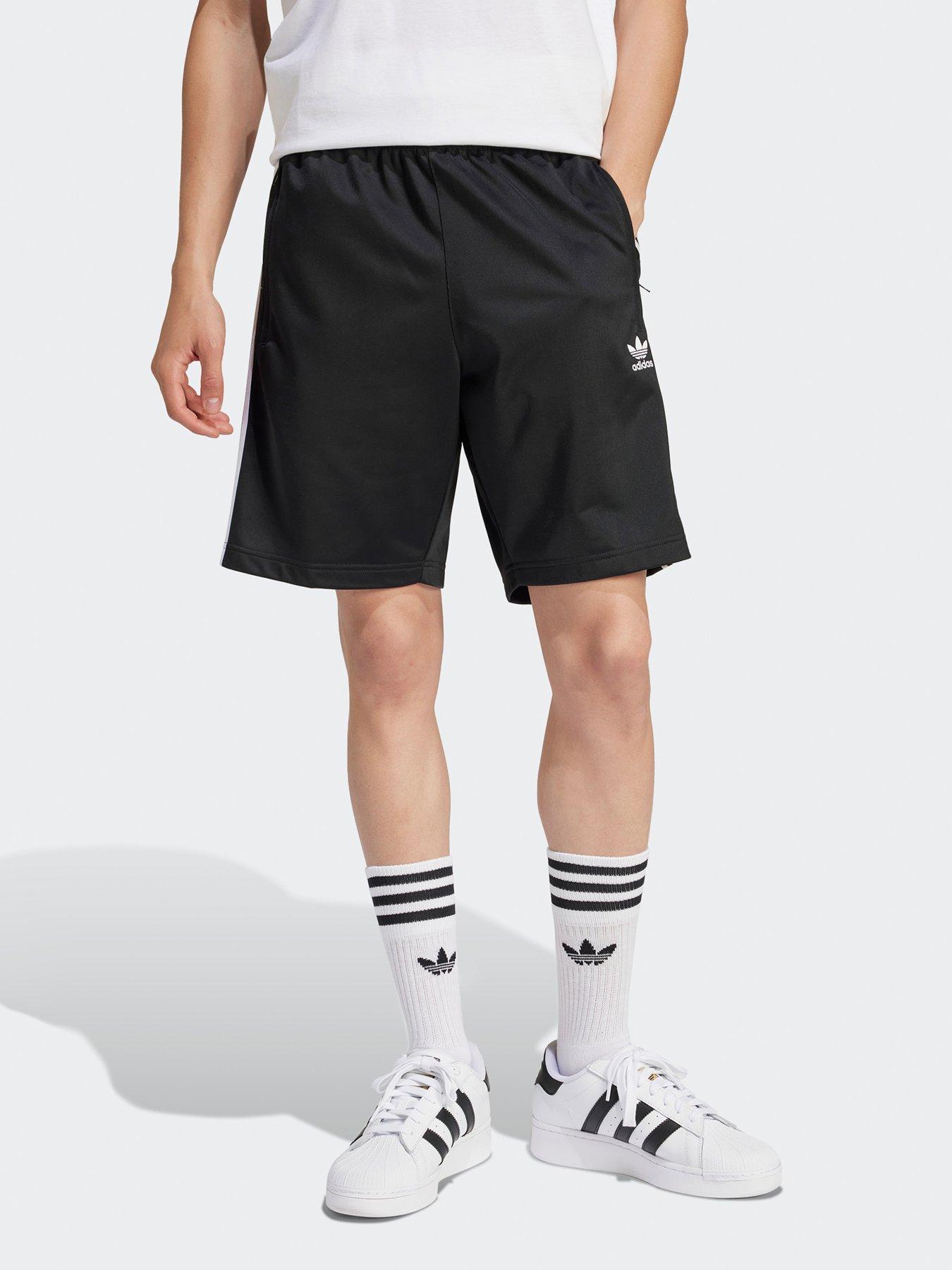 adidas Originals Men's Adicolor Firebird Shorts - Black