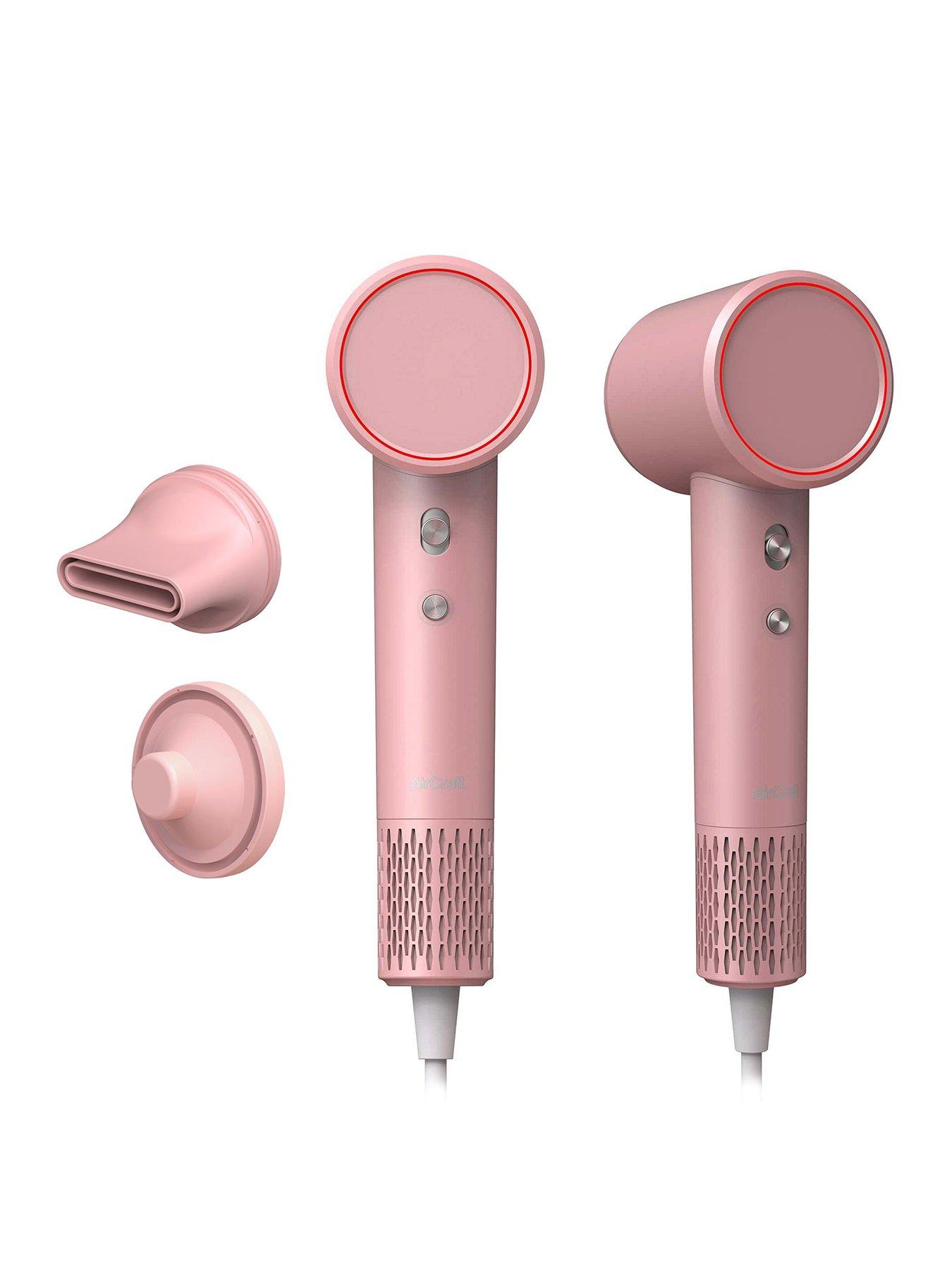 AirCraft AirMotion IONIC Hair Dryer with Digital Motor  &  Heatpulse Pink