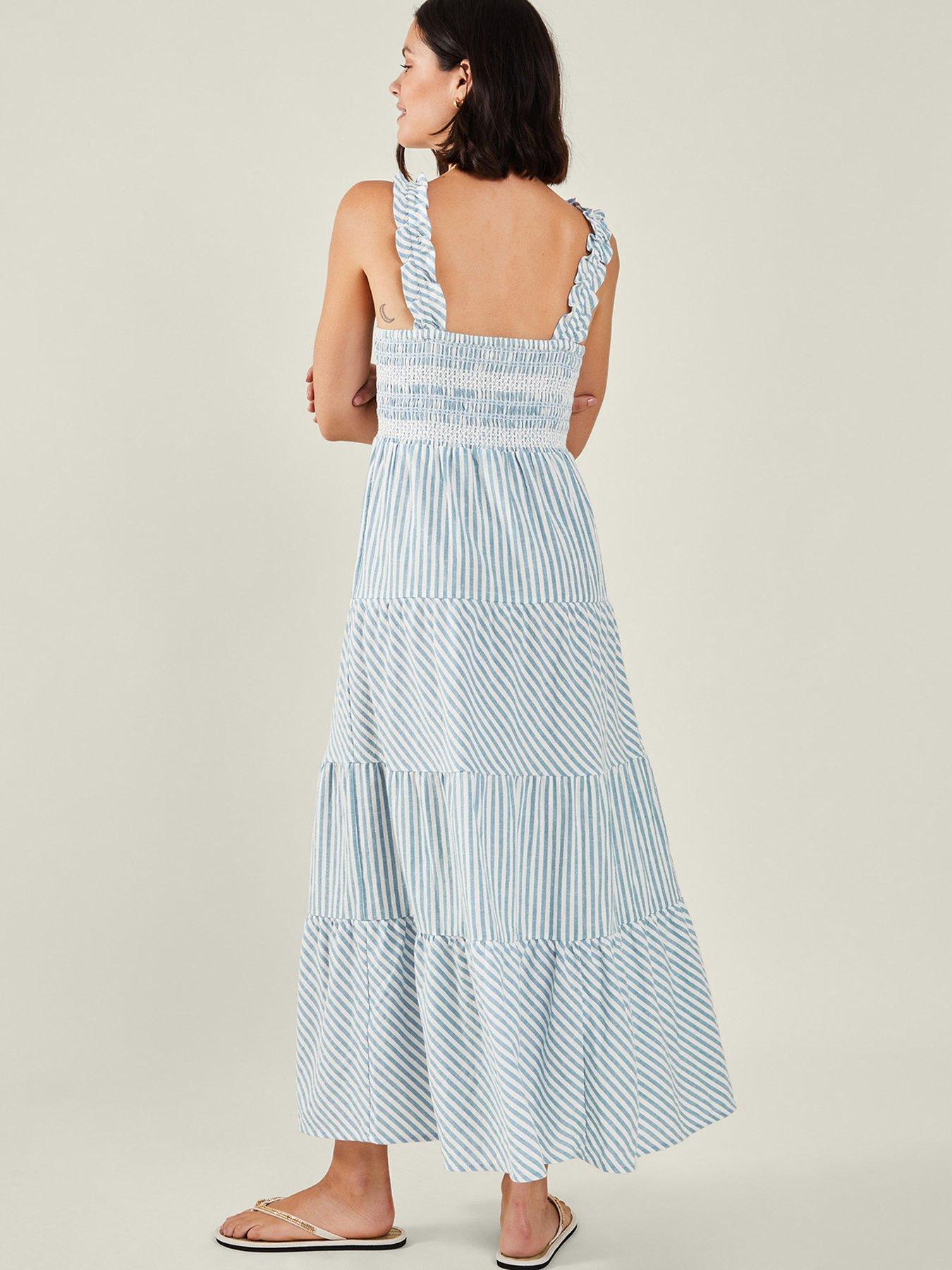 accessorize-stripe-tiered-maxi-dress-bluestillFront