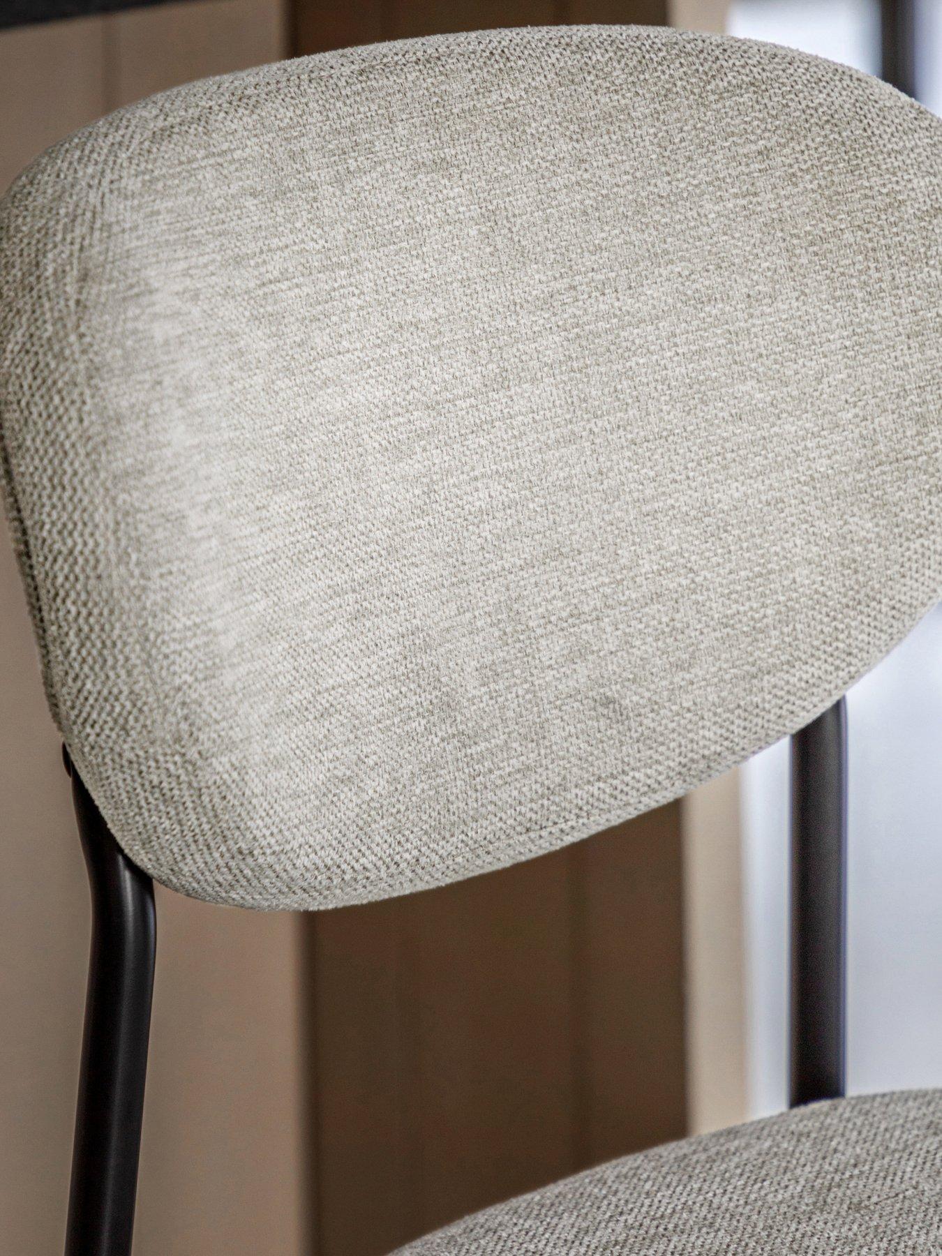 Image 4 of 7 of Gallery Direct Set of 2 Kara Natural Bar Stools