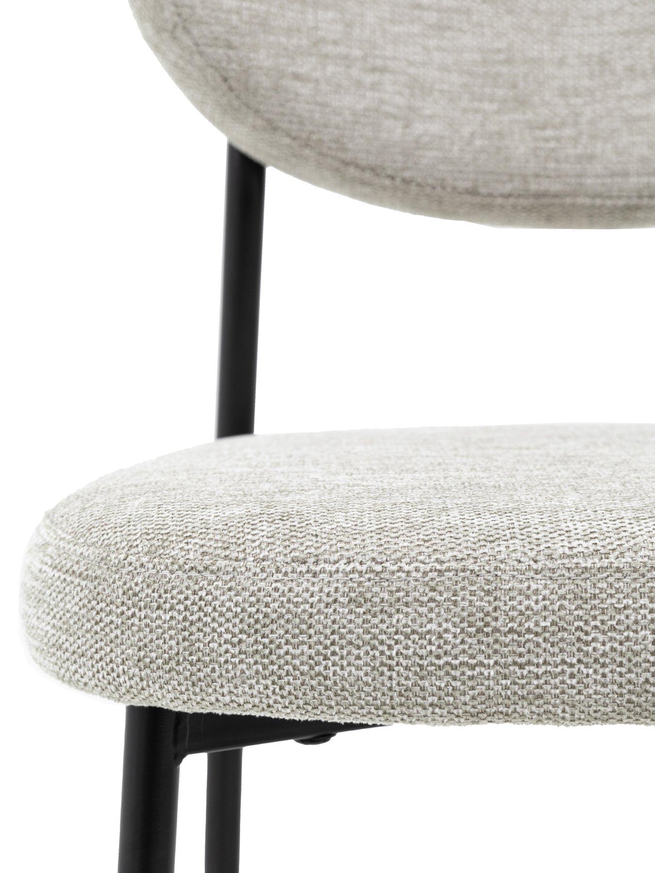 Image 5 of 7 of Gallery Direct Set of 2 Kara Natural Bar Stools