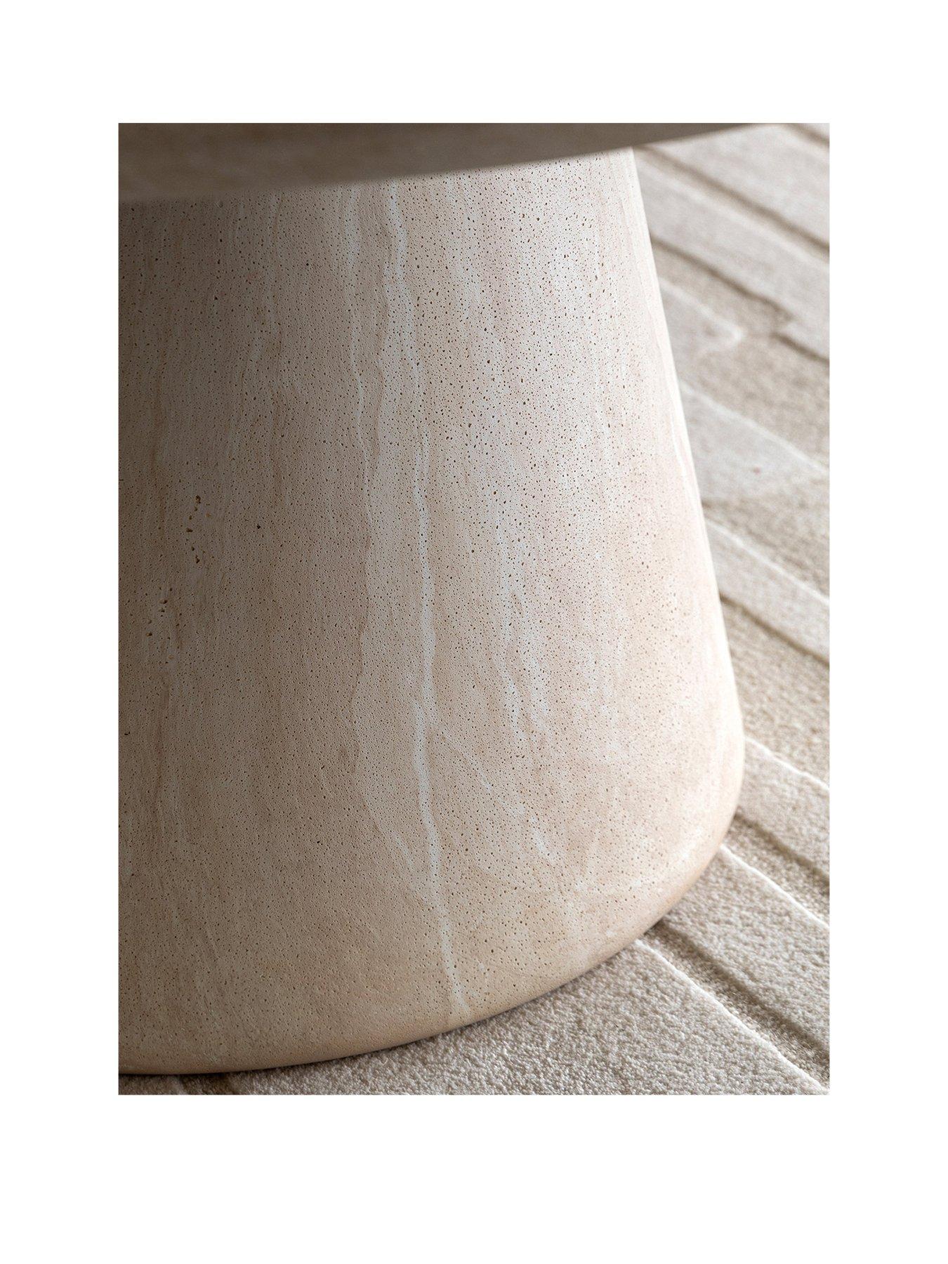 Image 3 of 6 of Gallery Direct Celine Dining Table - Travertine