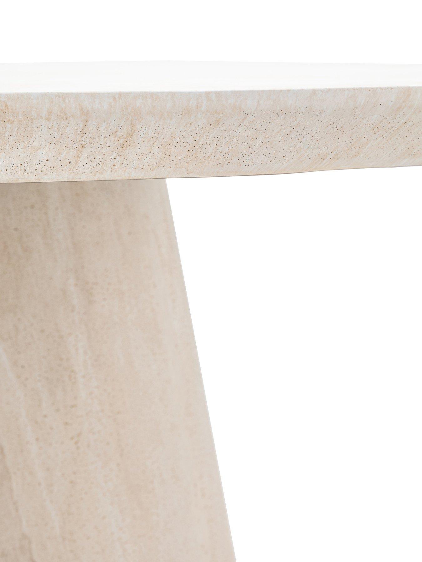 Image 5 of 6 of Gallery Direct Celine Dining Table - Travertine